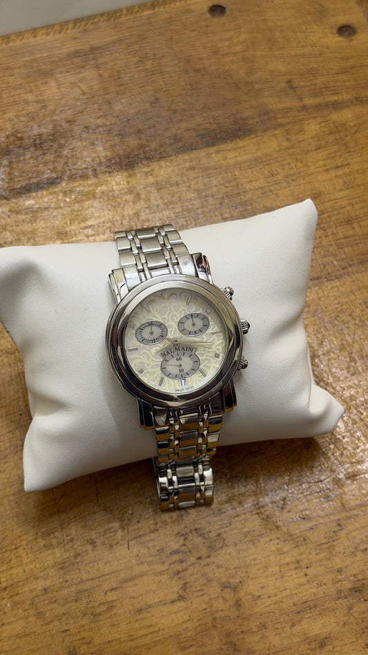 Pre Owned Balmain chronograph Watch