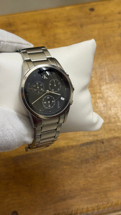 Pre Owned CK chronograph watch