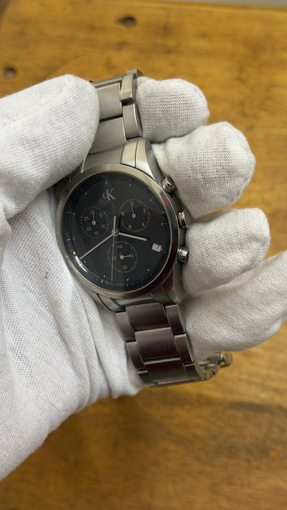 Pre Owned CK chronograph watch