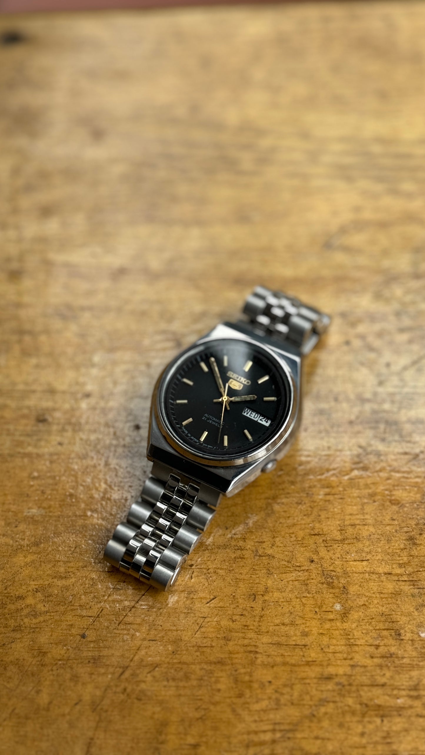 Pre Owned Vintage Seiko 5 Automatic