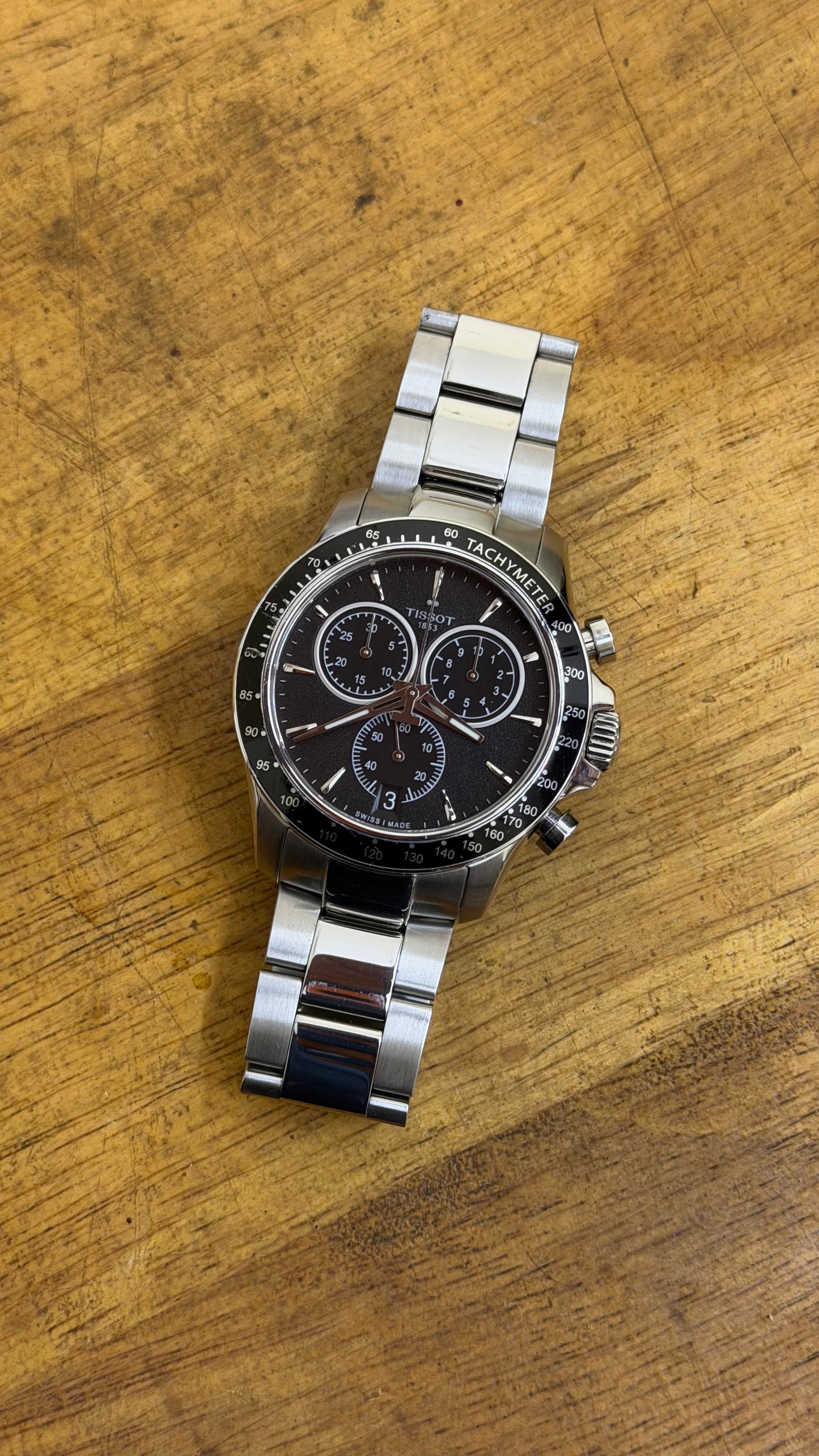 Pre Owned Tissot V8 Chronograph Watch