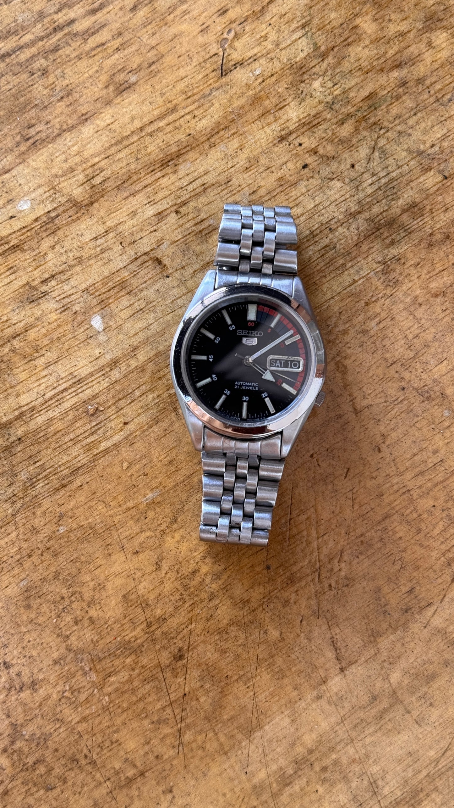 Pre Owned Vintage Seiko 5 Automatic