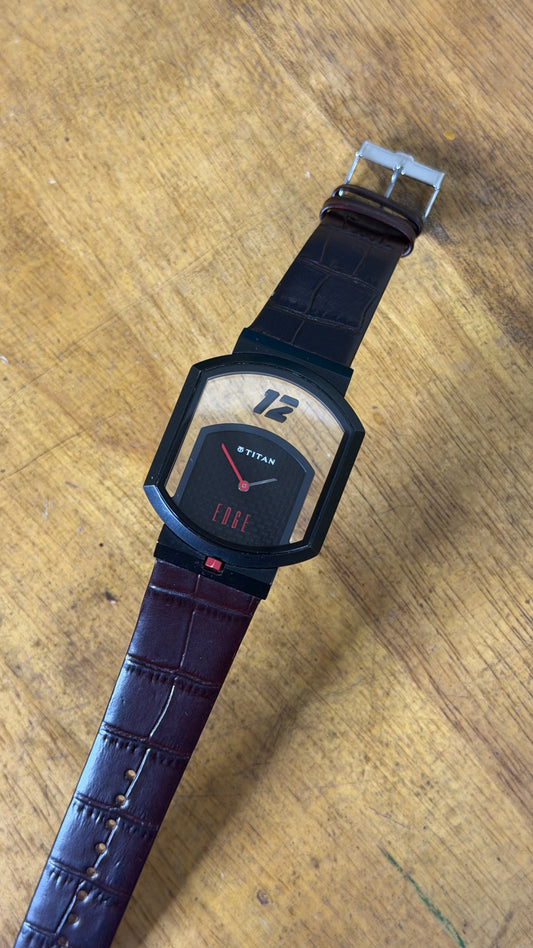 Pre Owned Titan Edge  - Slim Sapphire Crystal Edge