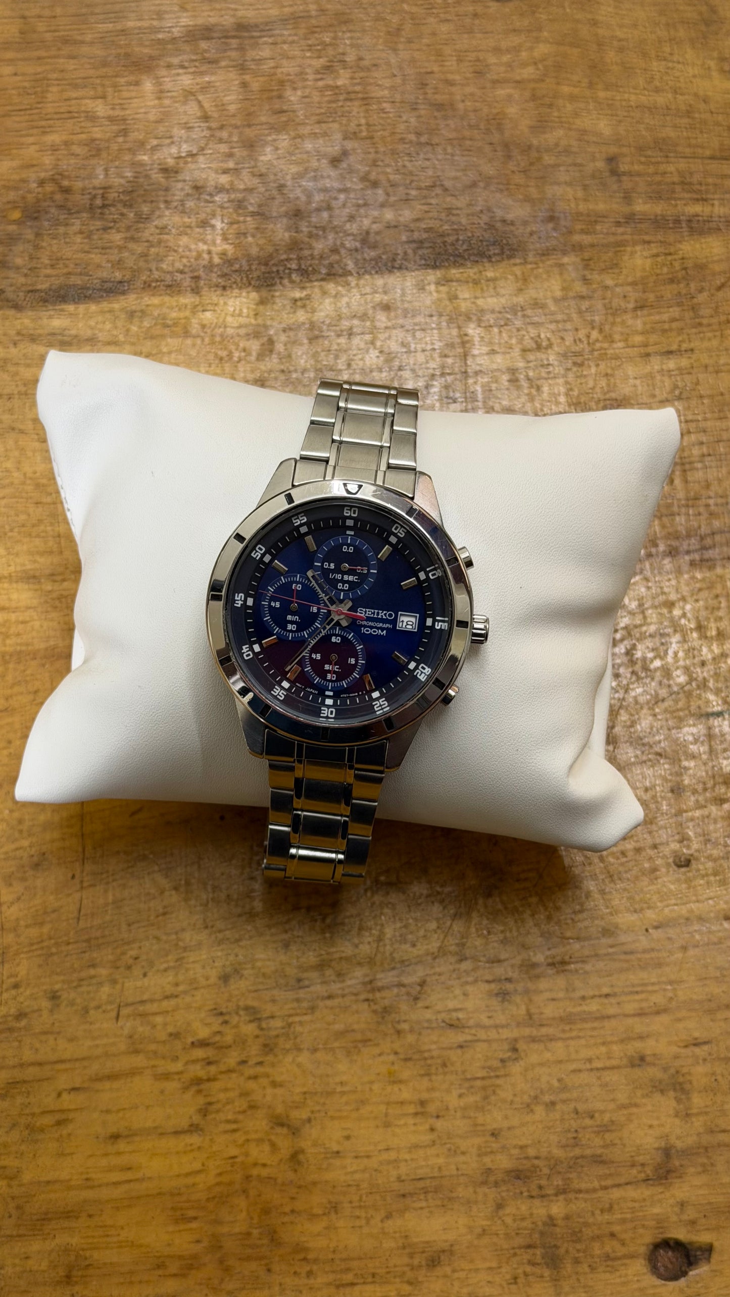 Pre Owned Seiko Chronograph Watch