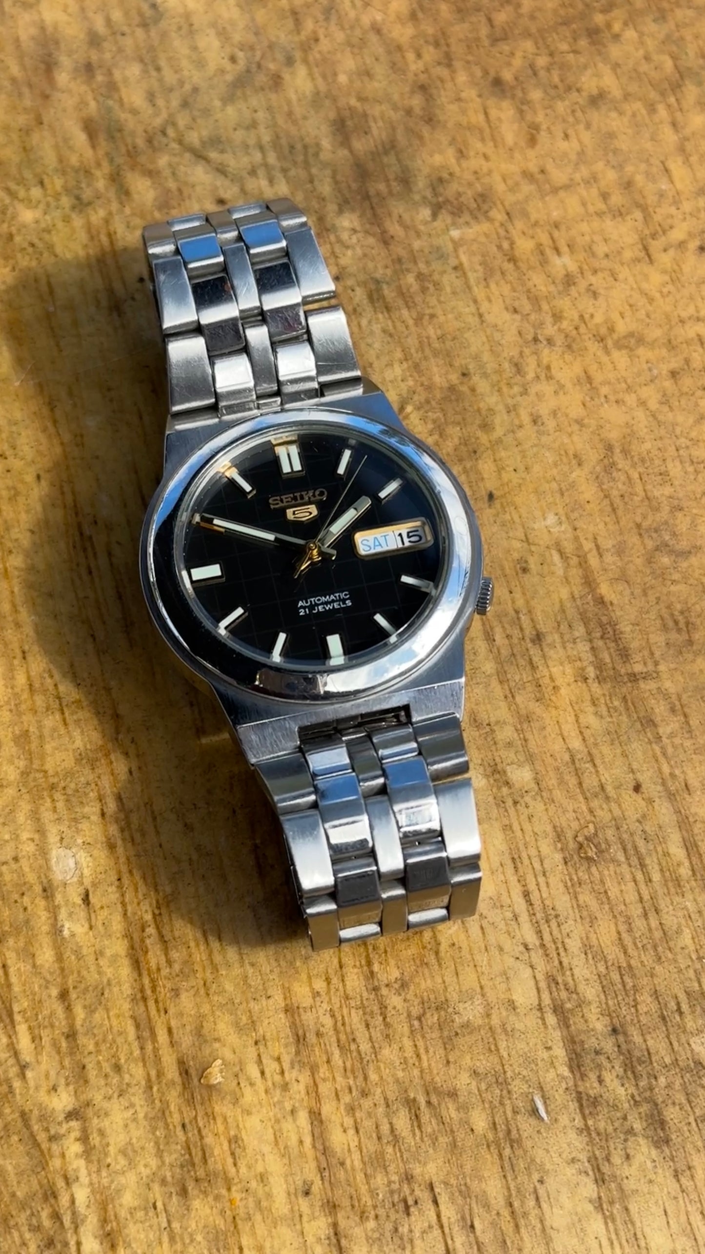 Pre Owned Seiko 5 Automatic Watch