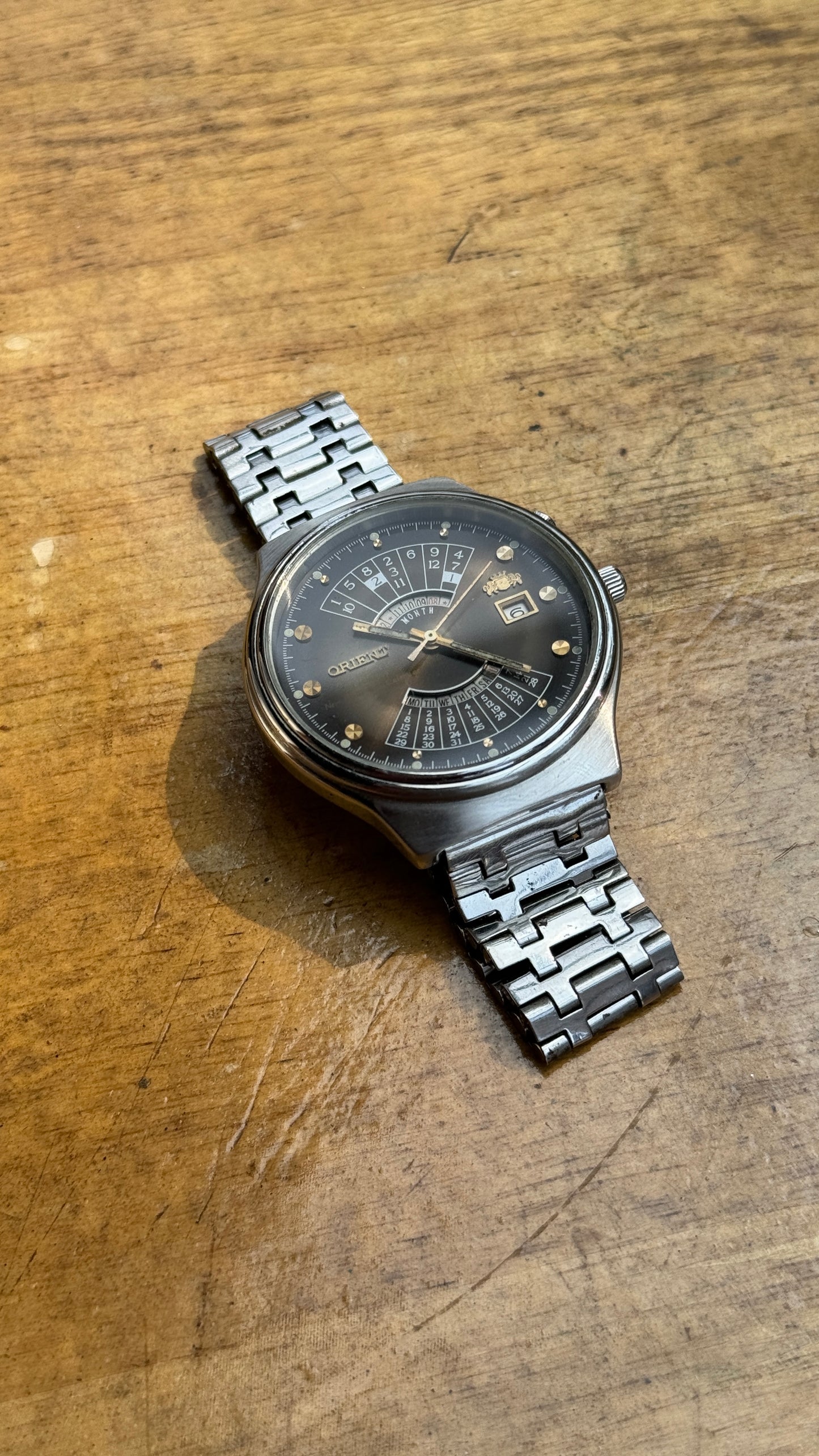 Vintage Orient Multi Year Calendar Watch