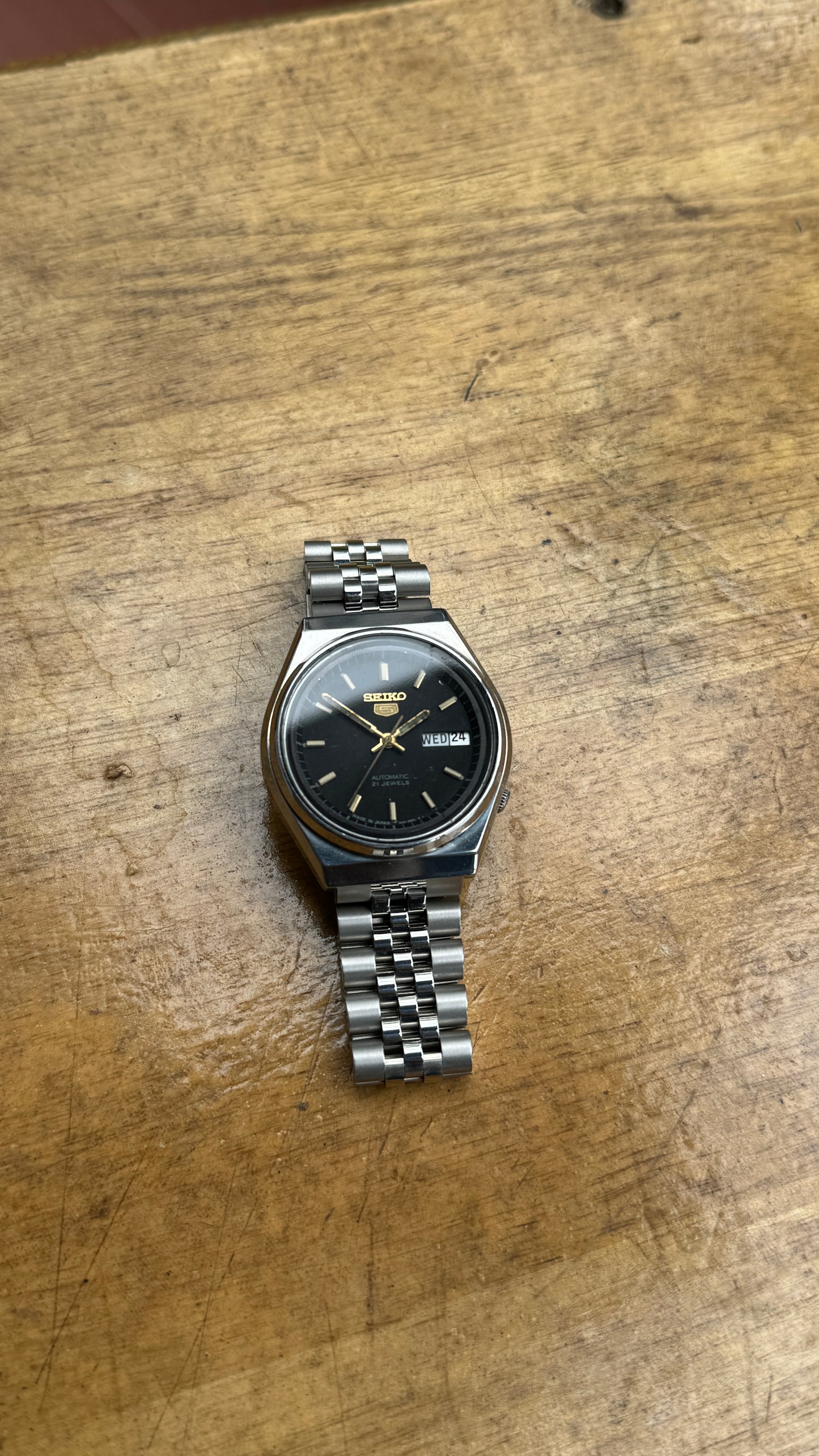 Pre Owned Vintage Seiko 5 Automatic