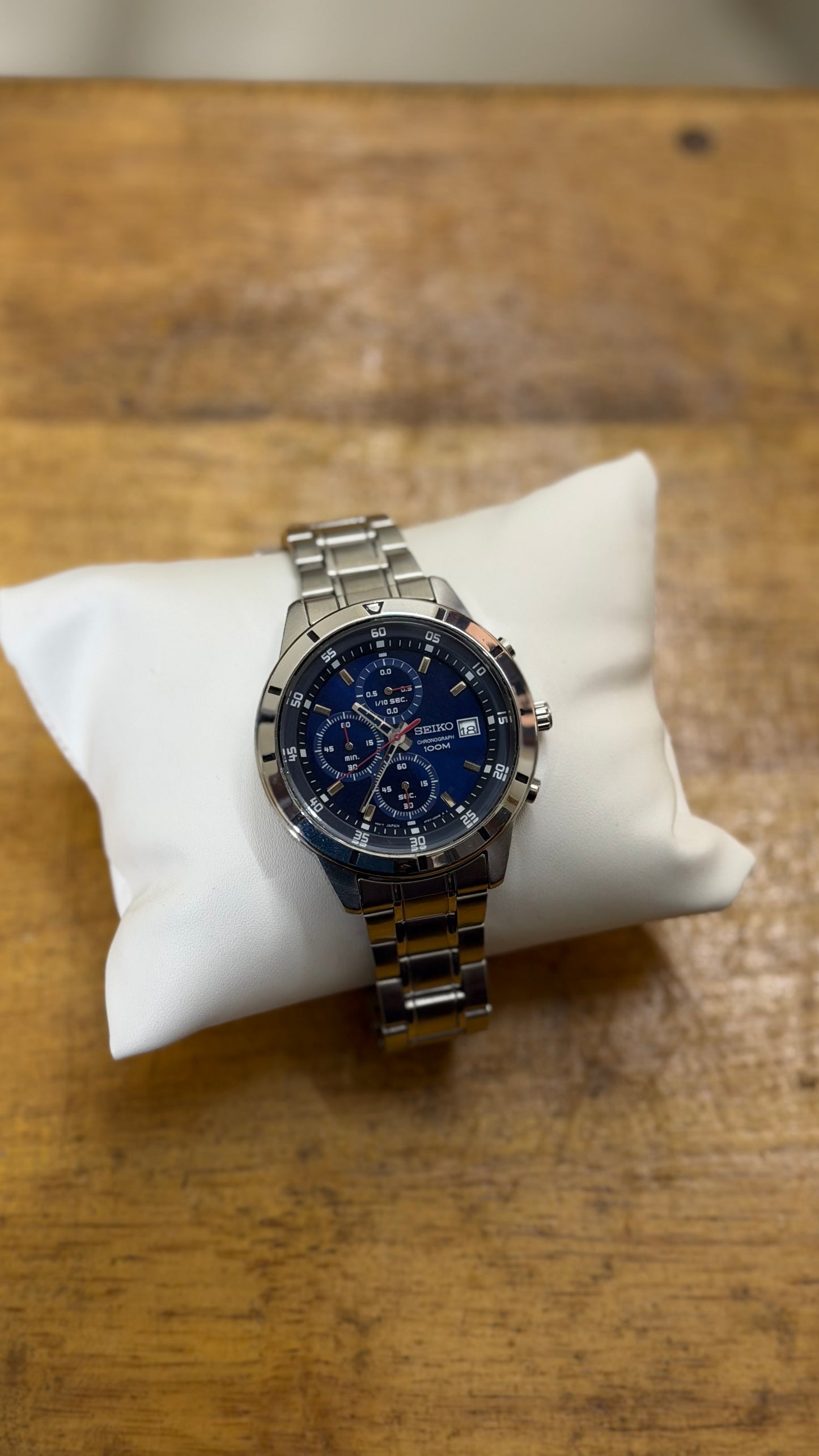 Pre Owned Seiko Chronograph Watch