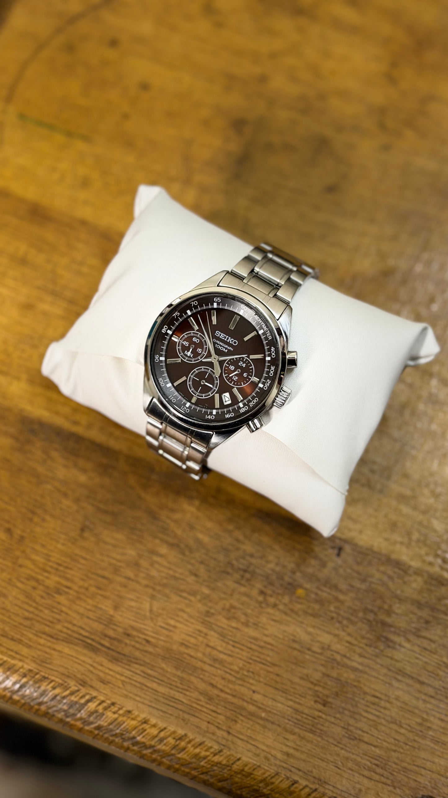 Pre Owned Seiko Chronograph Watch