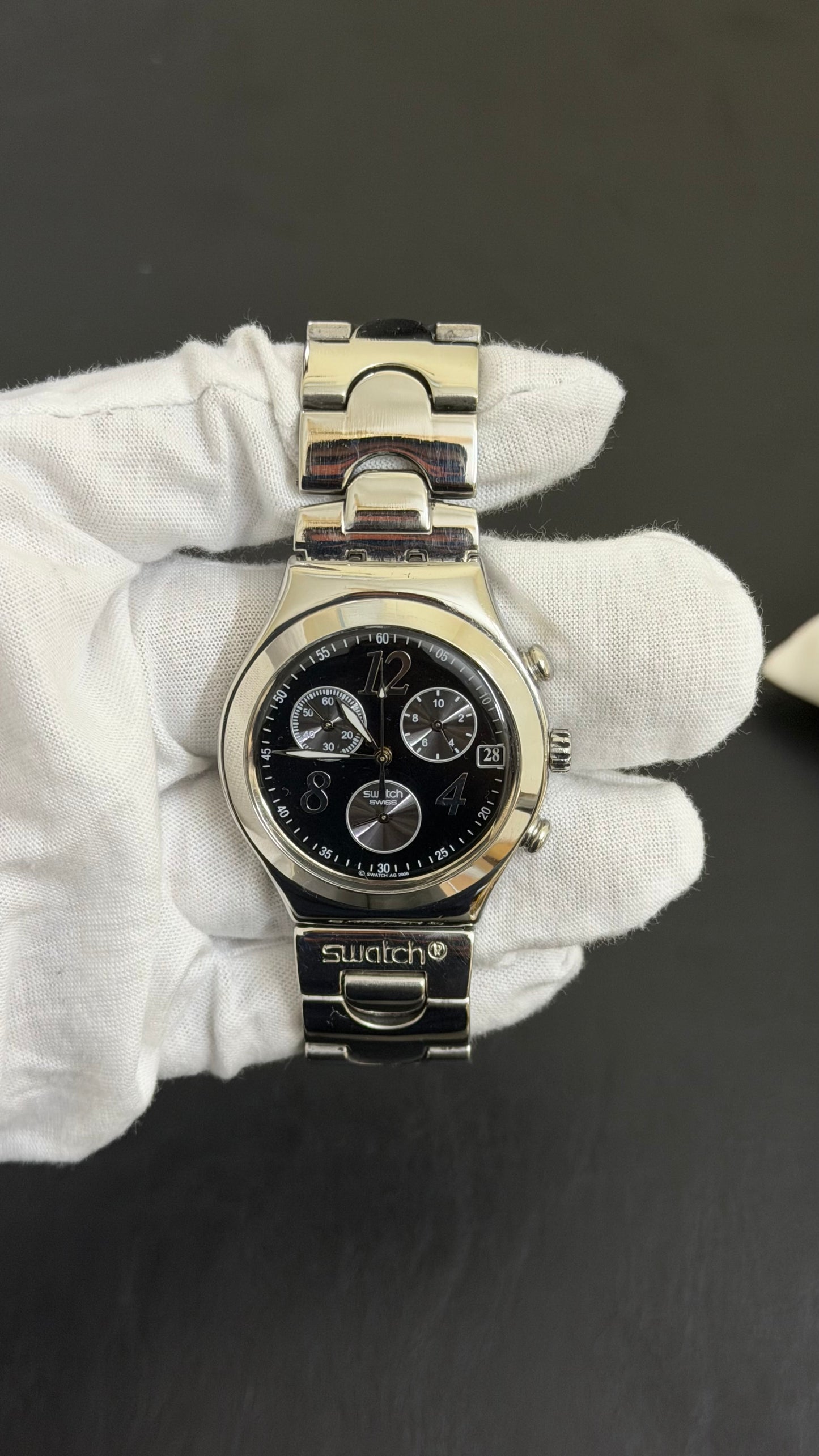 Pre Owned Swatch Irony Chronograph