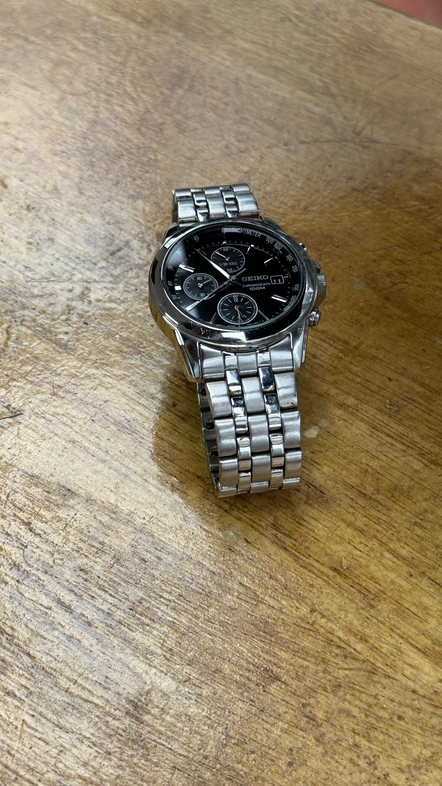 Pre Owned Seiko Chronograph 7T92