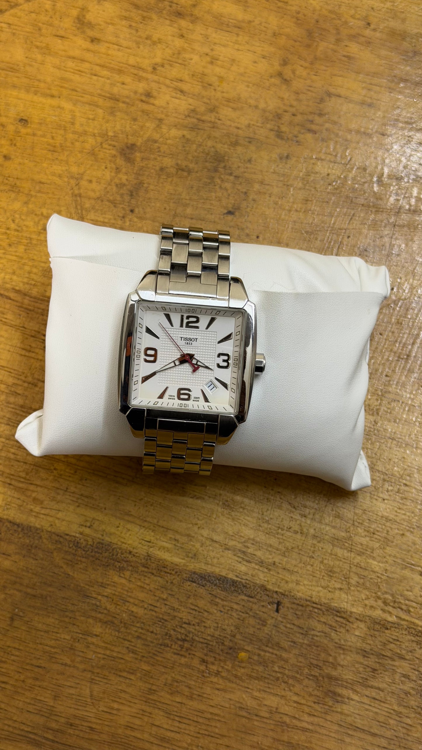Pre Owned Tissot Square Quartz Watch