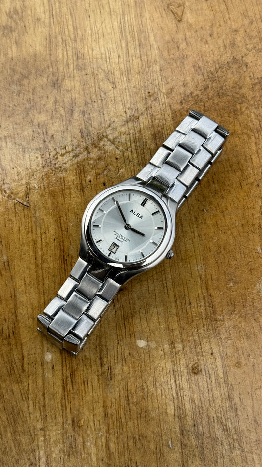 Pre Owned Unisex Vintage Alba Quartz Watch