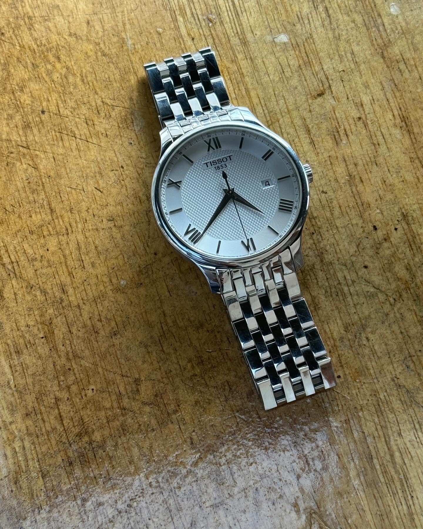 Pre Owned Tissot Swiss Made T-Classic Silver Tradition