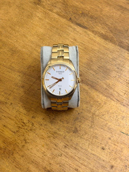 Pre Owned Tissot PR100 - Gold Stainless Steel PVD coated watch