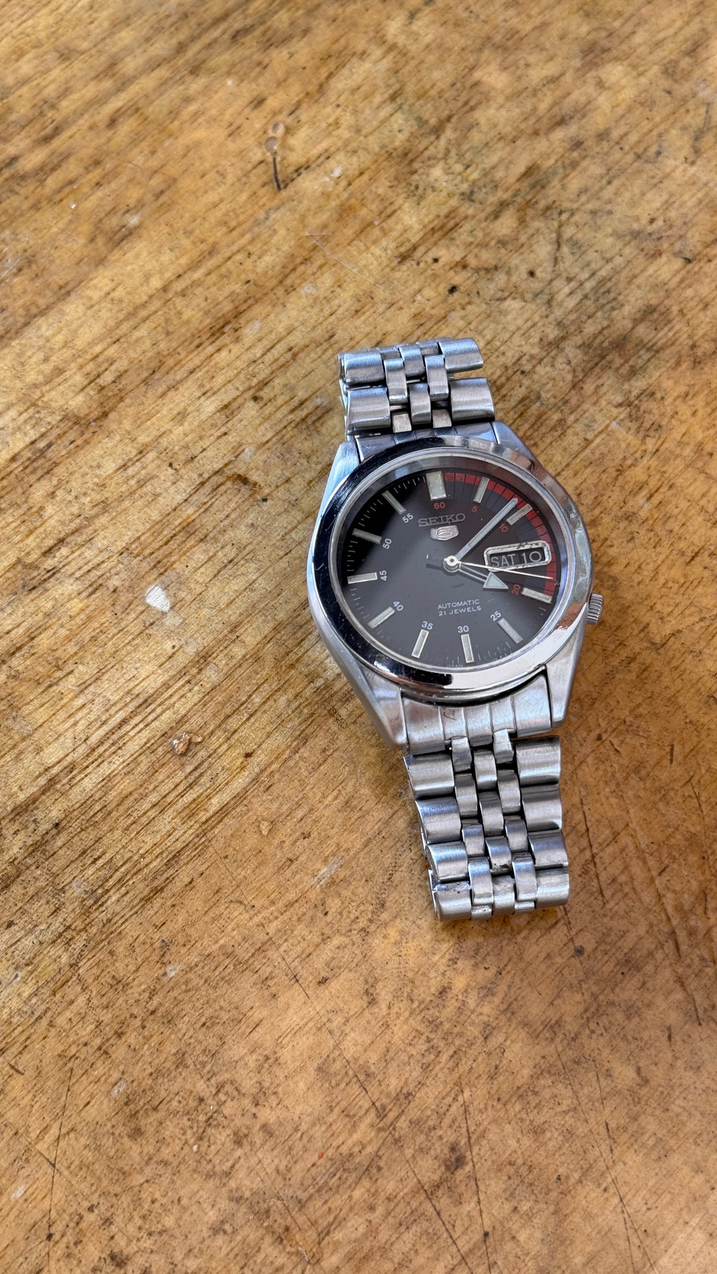 Pre Owned Vintage Seiko 5 Automatic