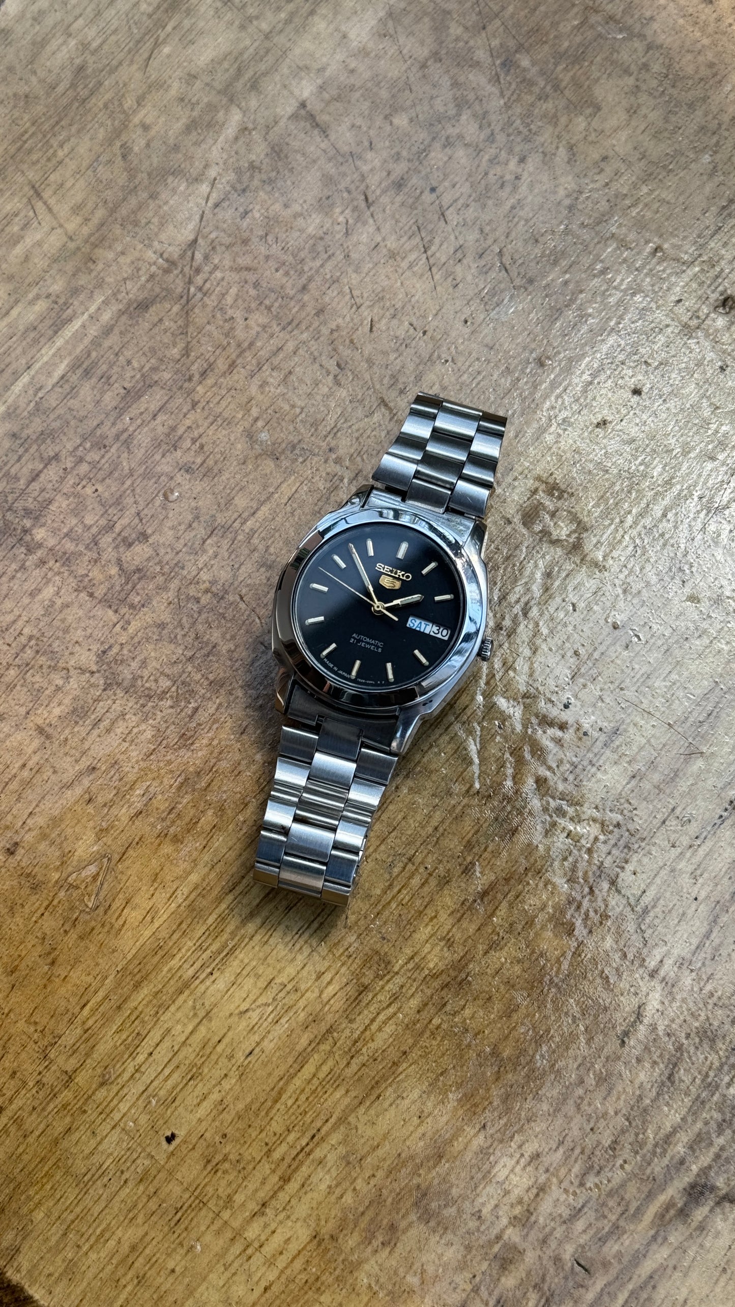 Pre Owned Vintage Seiko 5 Automatic