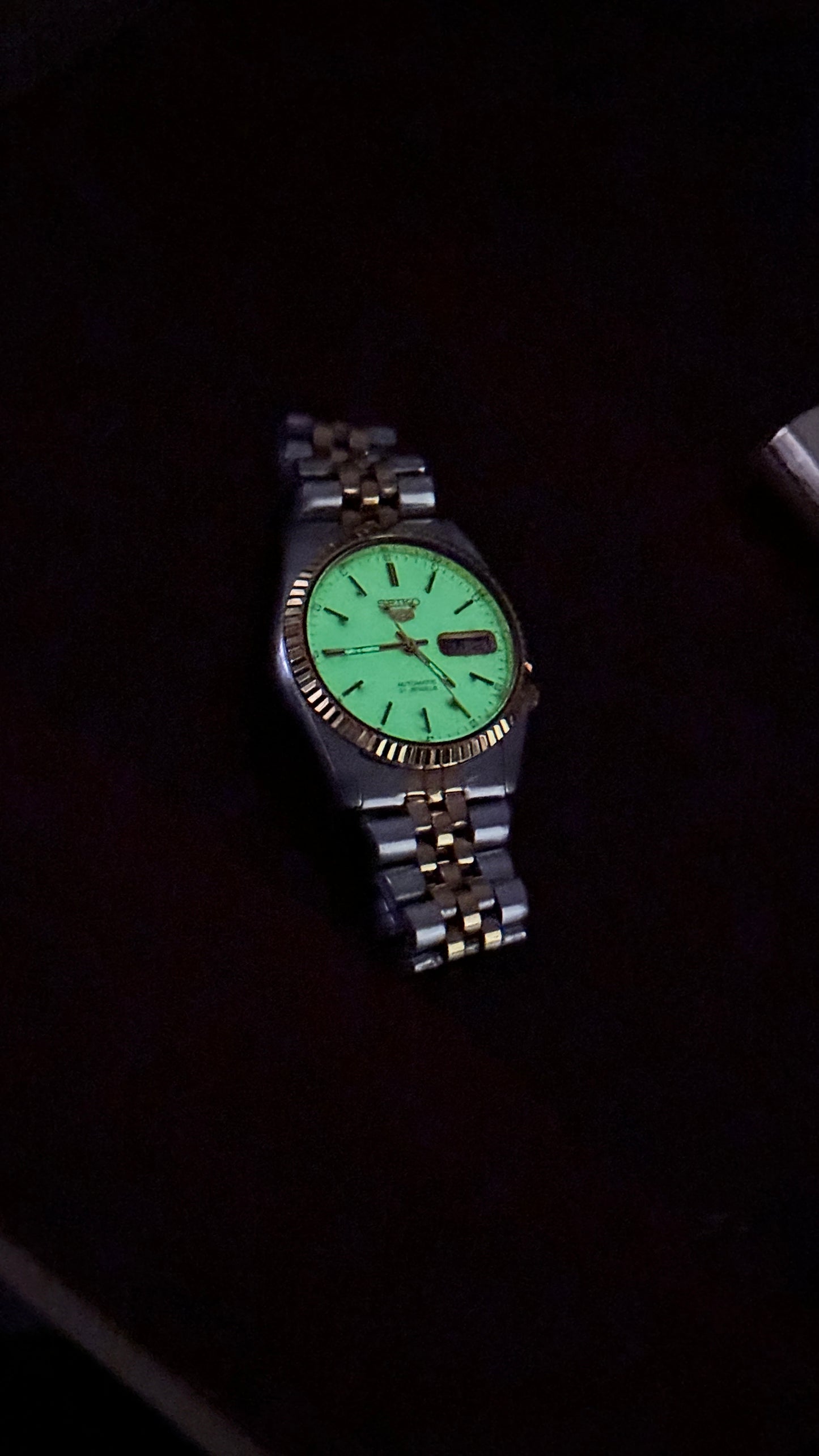 Pre Owned Vintage Seiko 5 (Full Lume Dial)