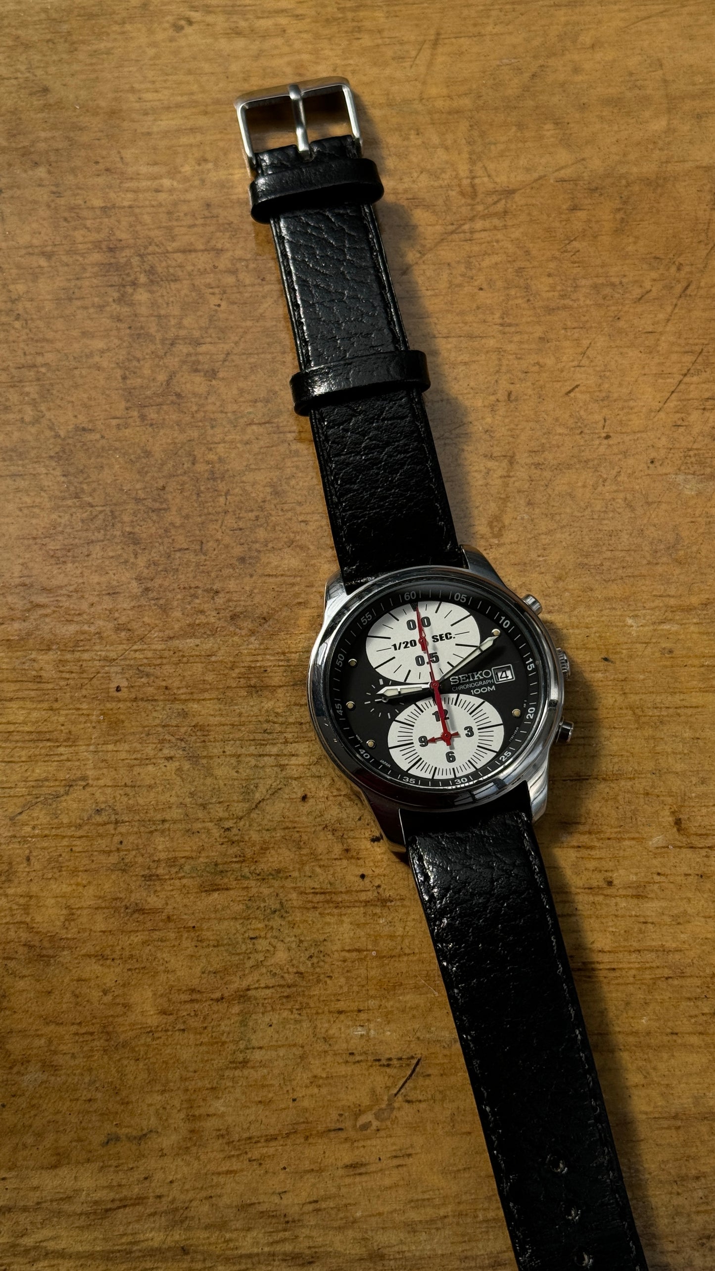 Pre Owned Seiko Chronograph- 7792-0BMO