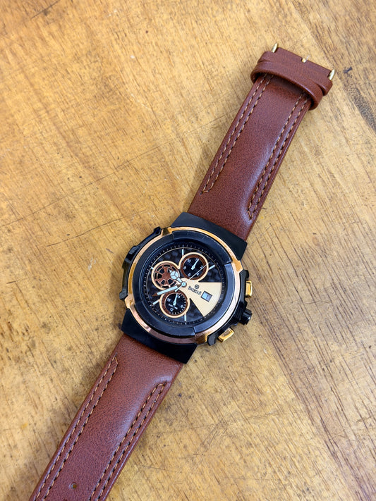Pre Owned Swistar Dual Time Watch