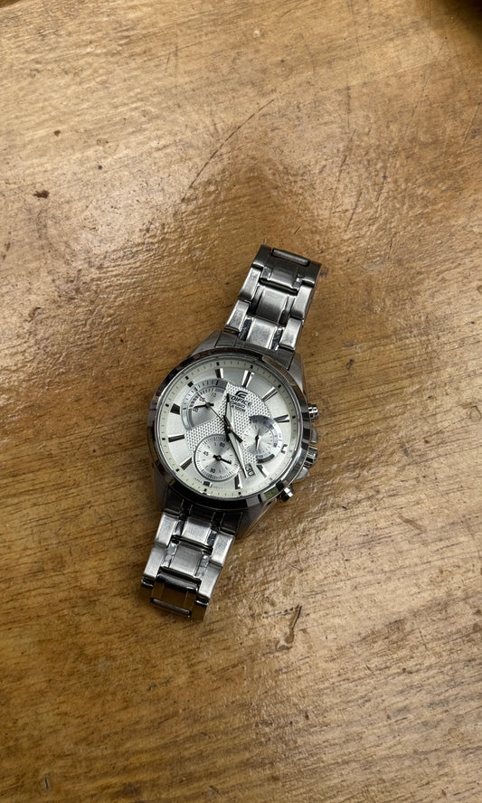 Pre Owned Casio Edifice Chronograph Watch