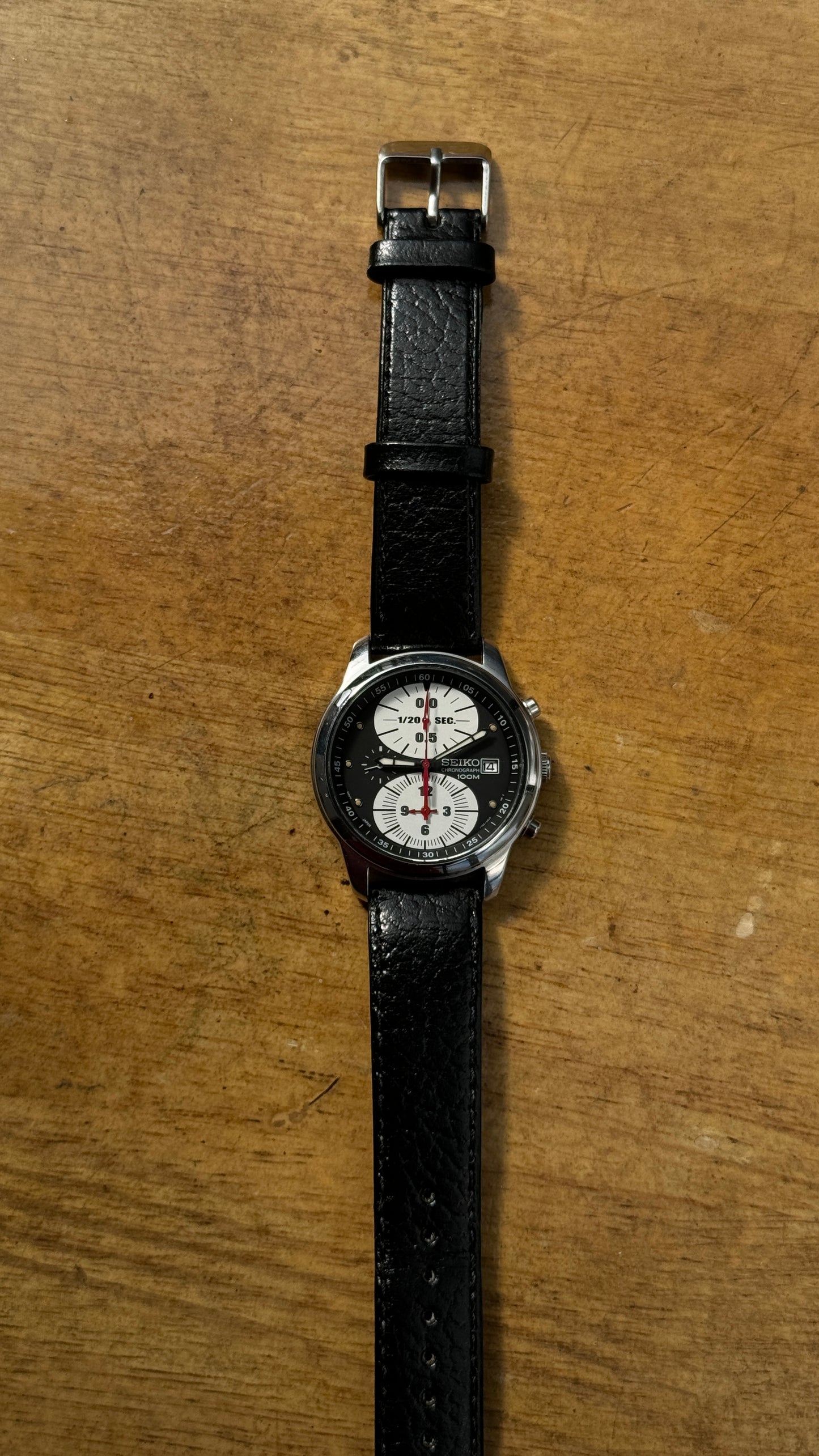 Pre Owned Seiko Chronograph- 7792-0BMO