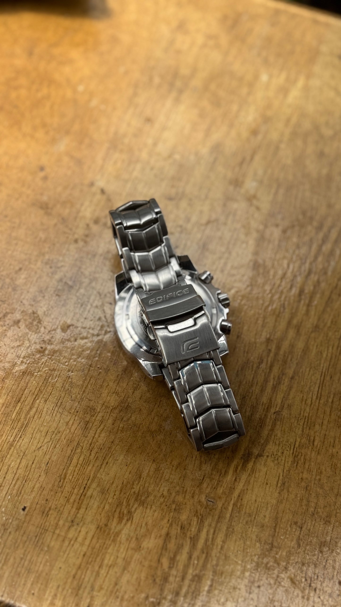 Pre Owned Casio Edifice Chronograph Watch
