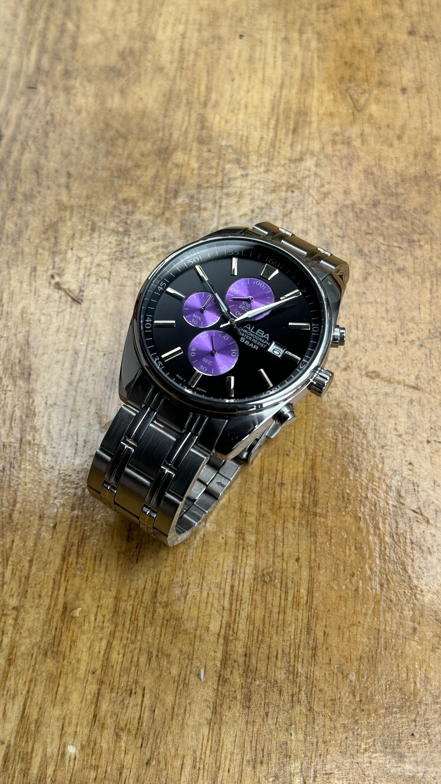 Pre Owned Alba Chronograph Watch