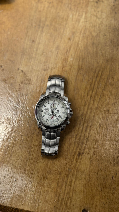 Pre Owned Casio Edifice Chronograph Watch