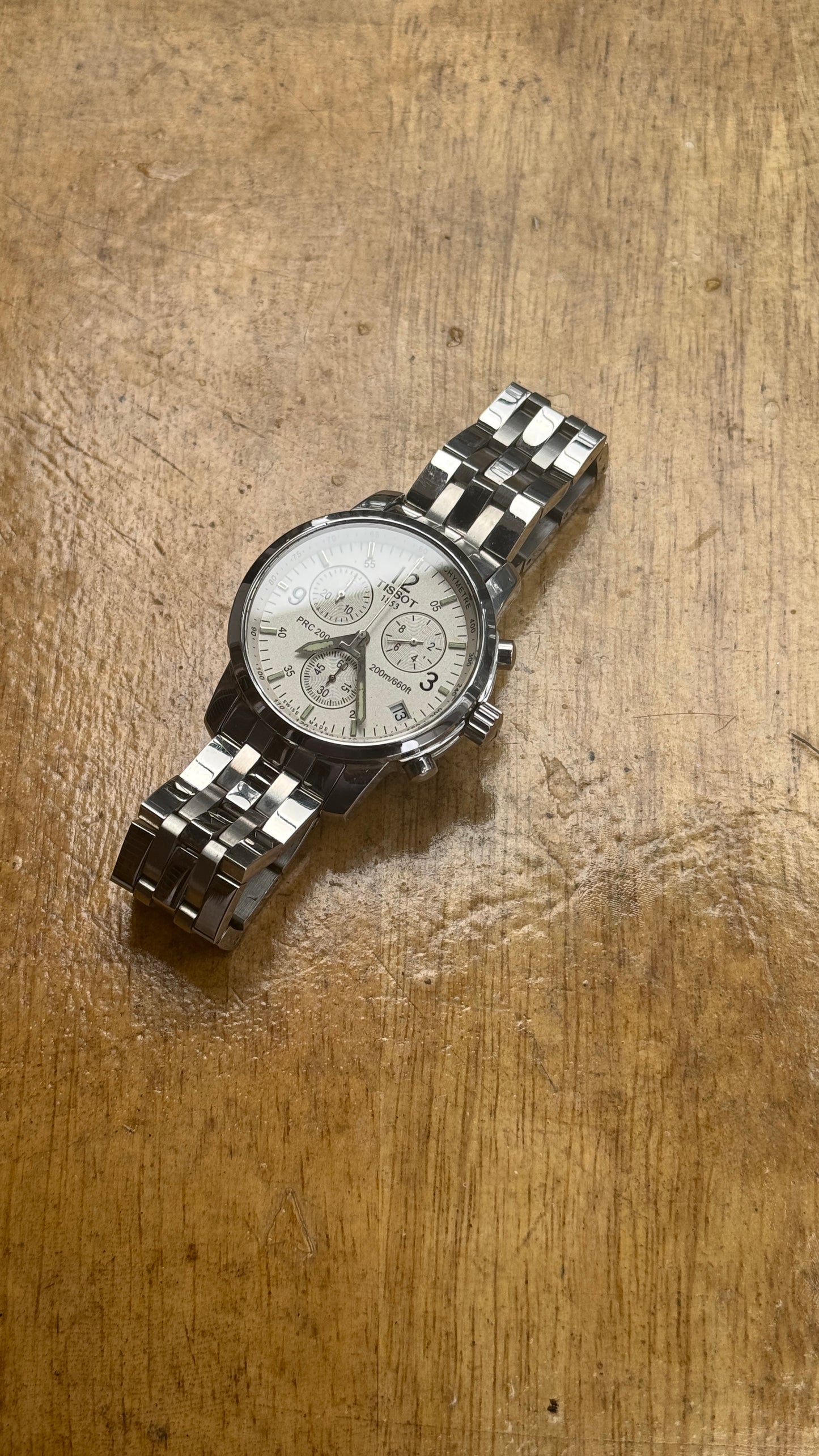 Pre Owned Tissot PRC 200 Chronograph Watch