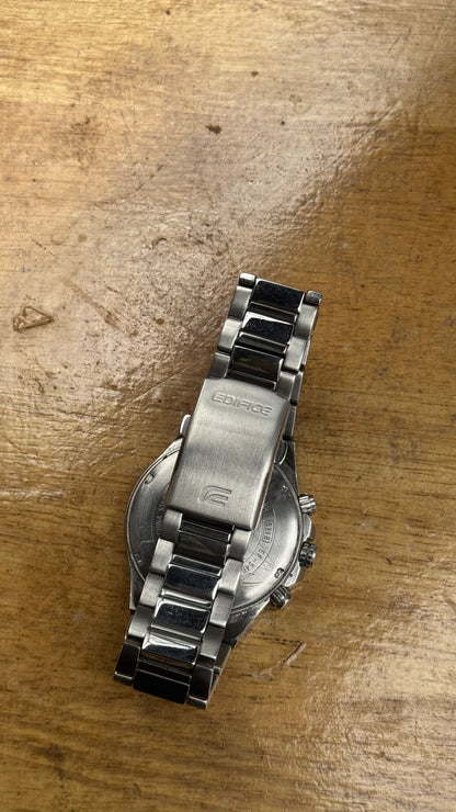 Pre Owned Casio Edifice Chronograph Watch