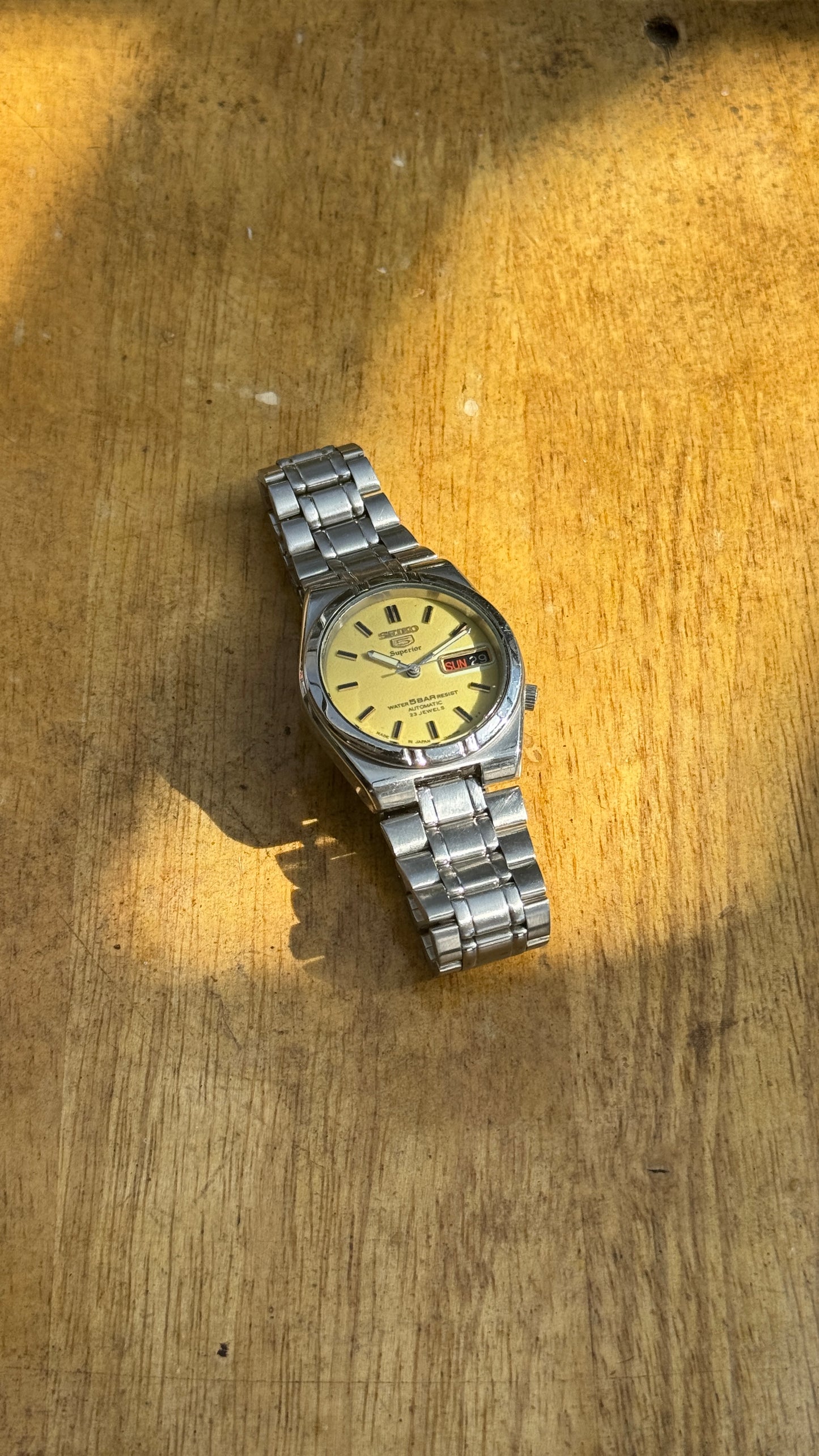 Pre Owned Seiko 5 Superior Automatic (fully lumed dial)