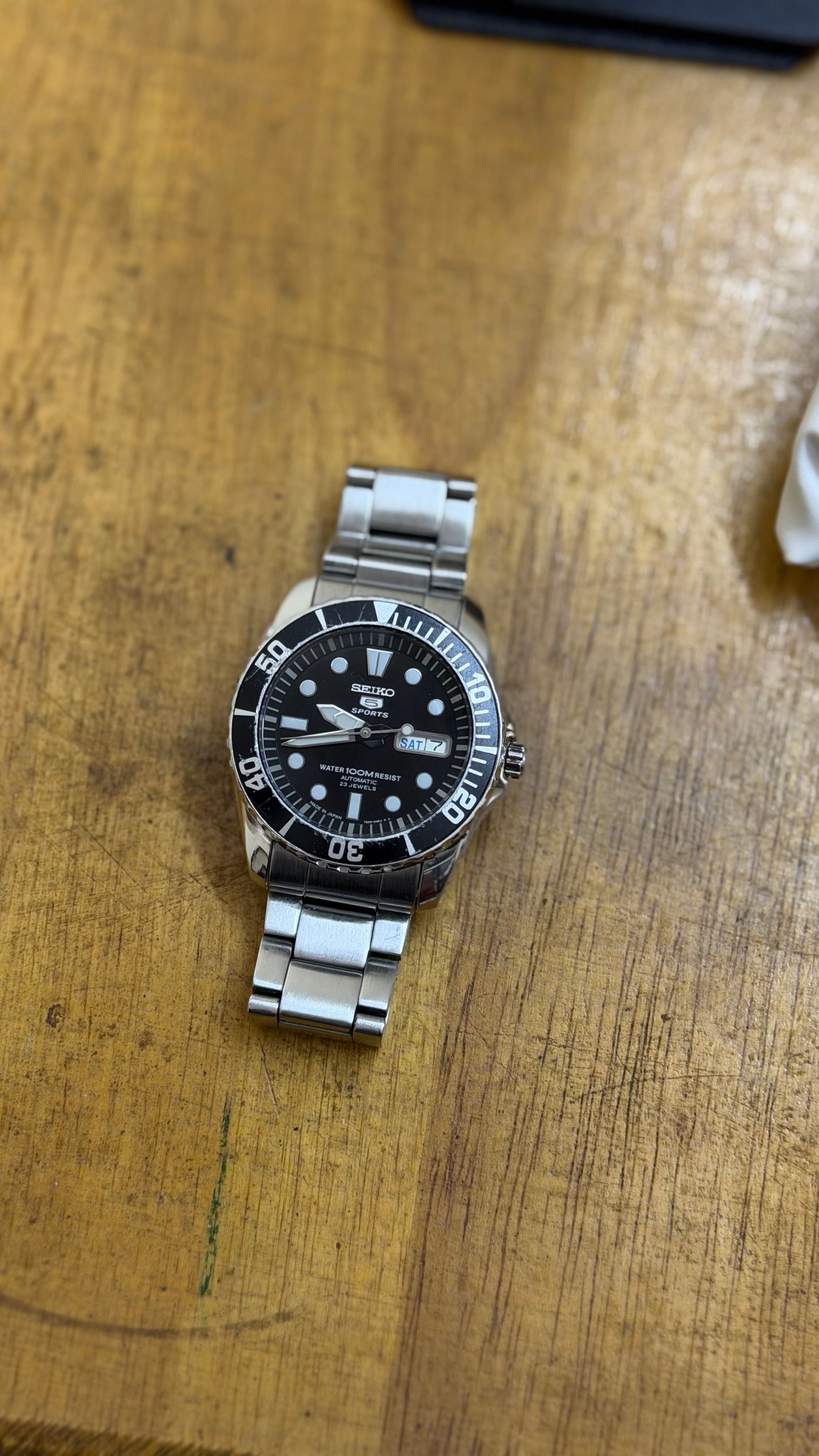 Pre Owned Seiko 5 Sports Automatic