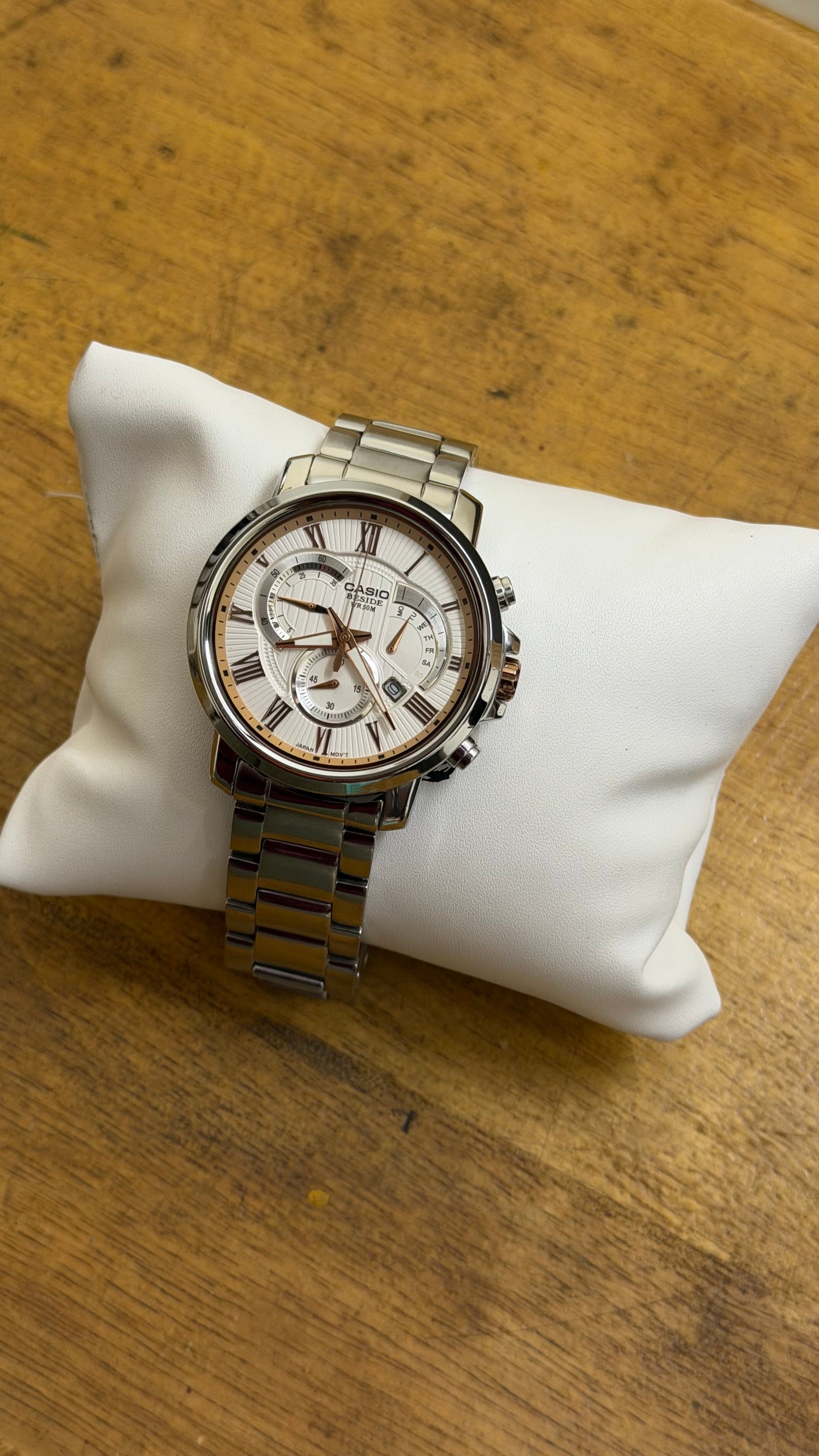 Pre Owned Casio Beside Chronograph Watch