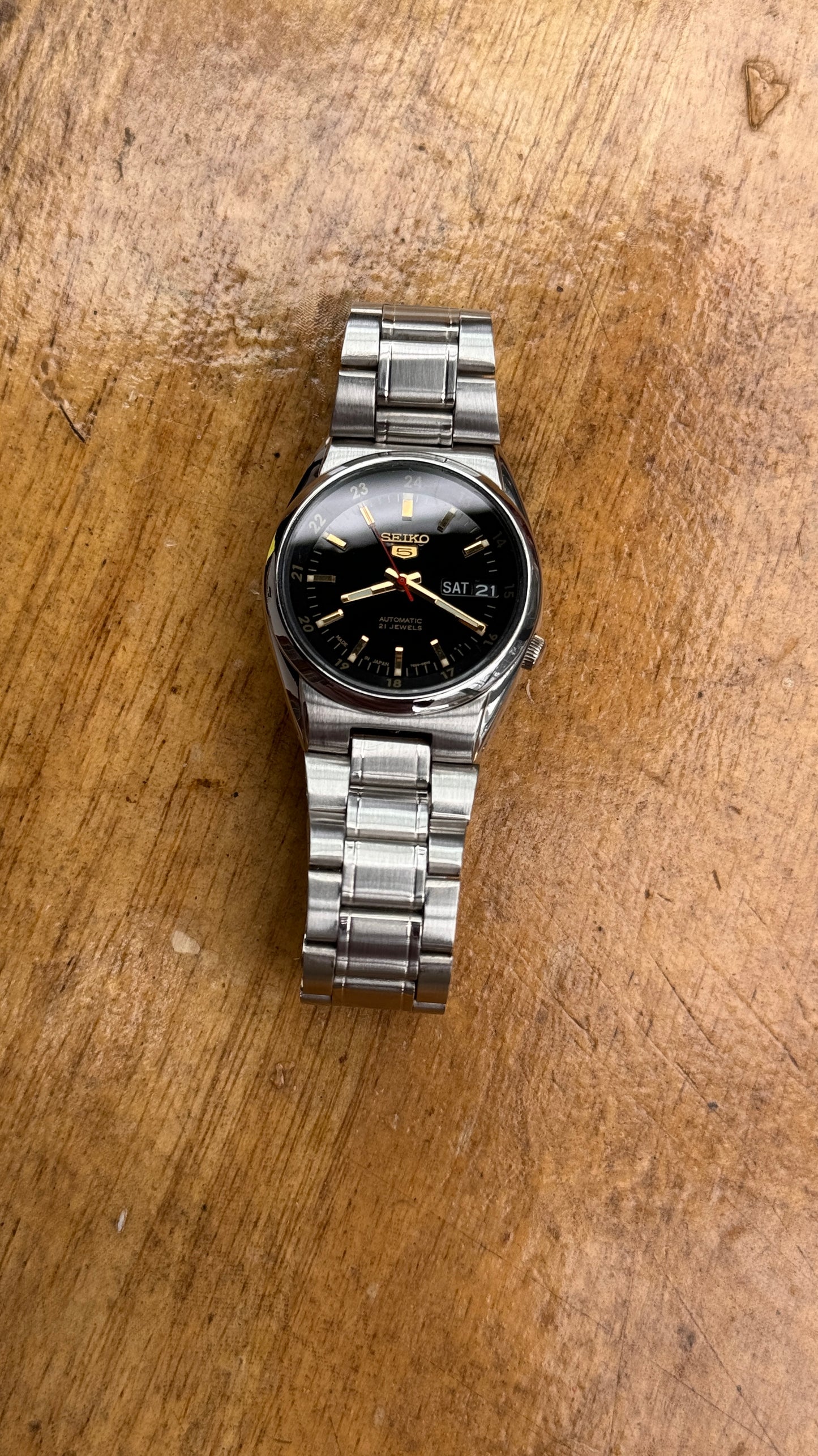 Pre Owned Seiko 5 Automatic