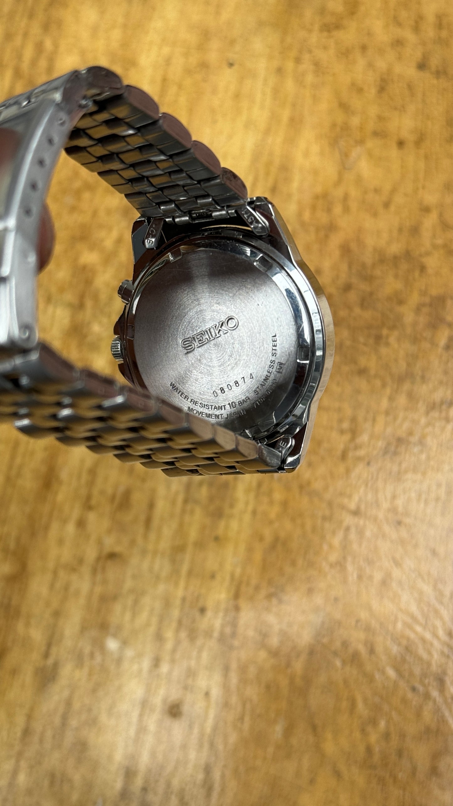 Pre Owned Seiko Chronograph 7T92