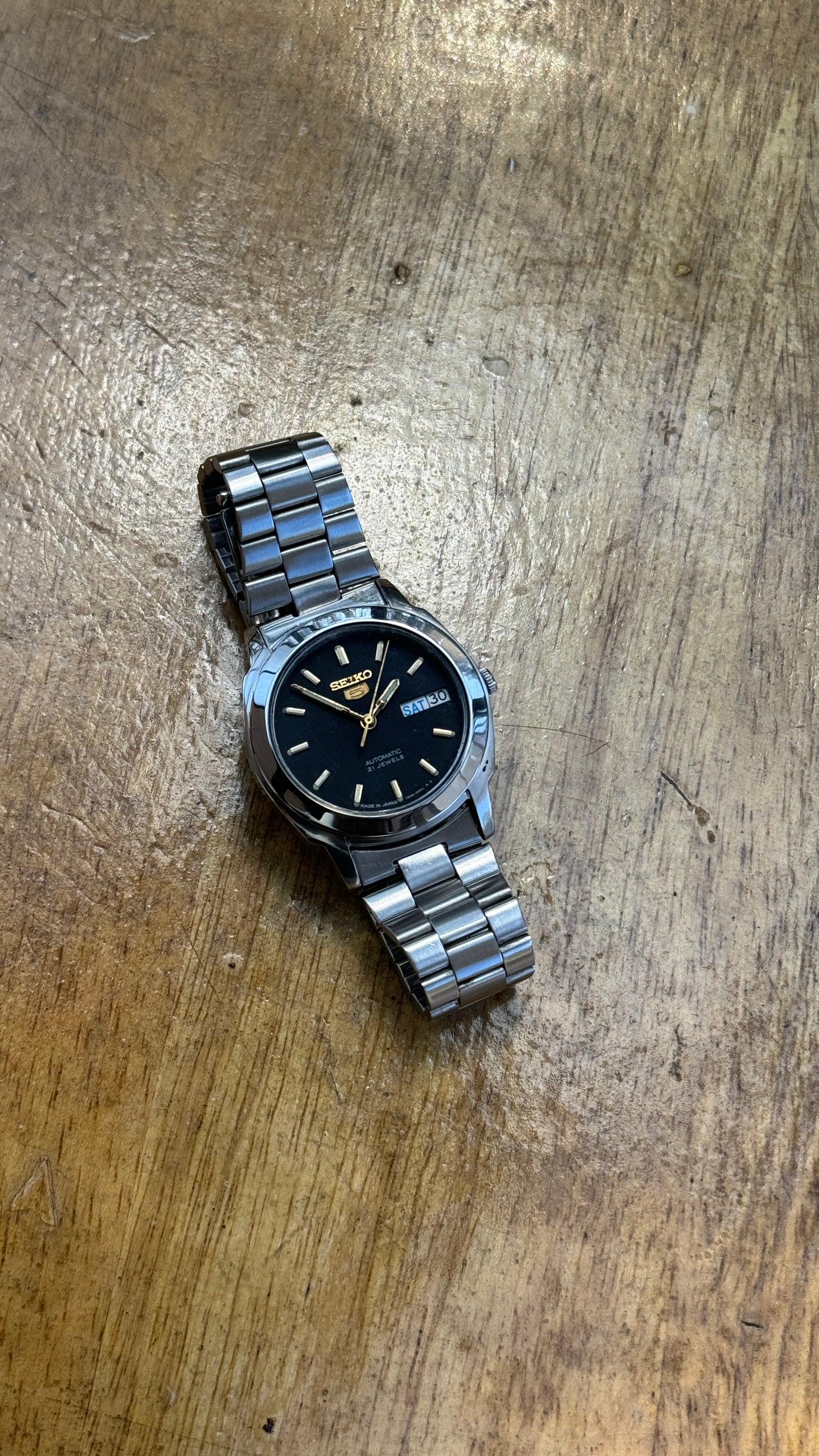 Pre Owned Vintage Seiko 5 Automatic