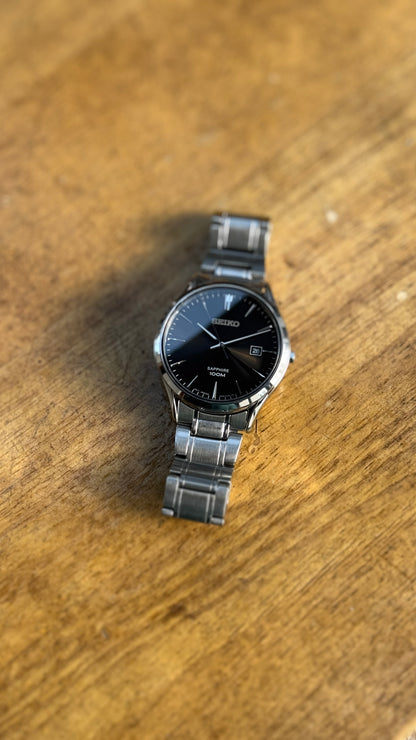 Pre Owned Seiko Classic Sapphire Watch