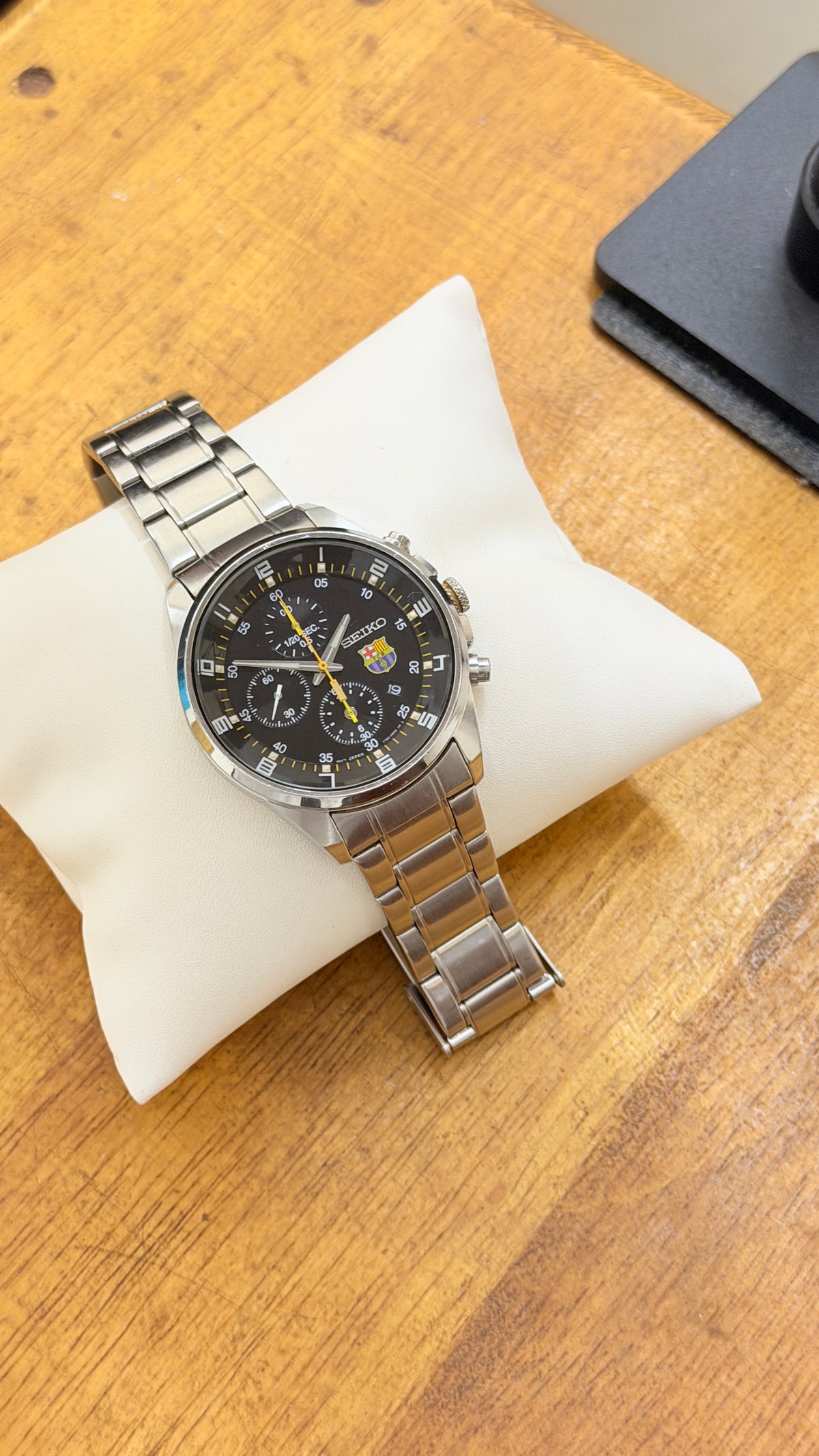 Pre Owned Seiko Chronograph - FC Barcelona Edition