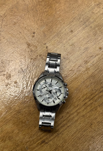 Pre Owned Casio Edifice Chronograph Watch