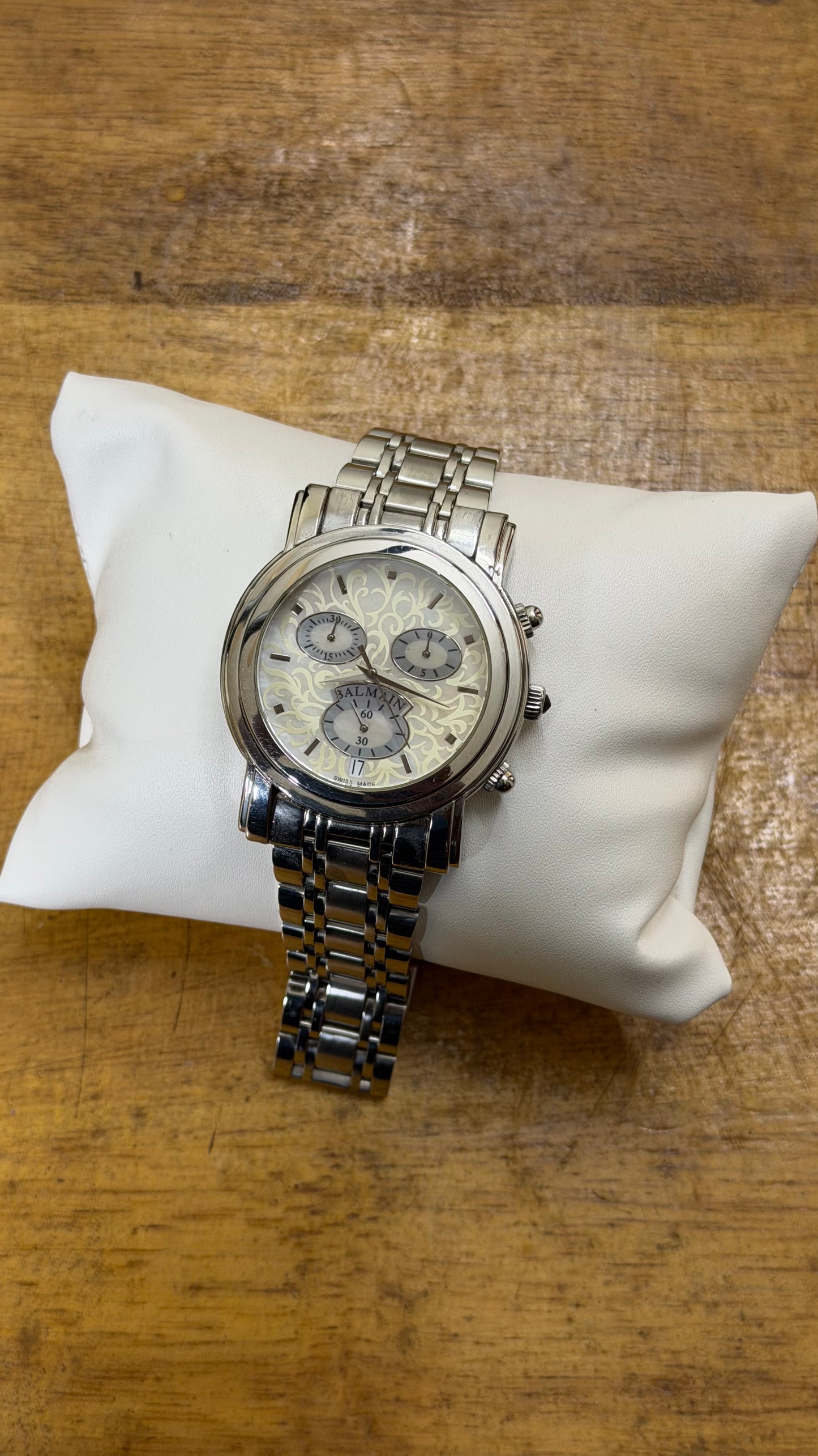 Pre Owned Balmain chronograph Watch
