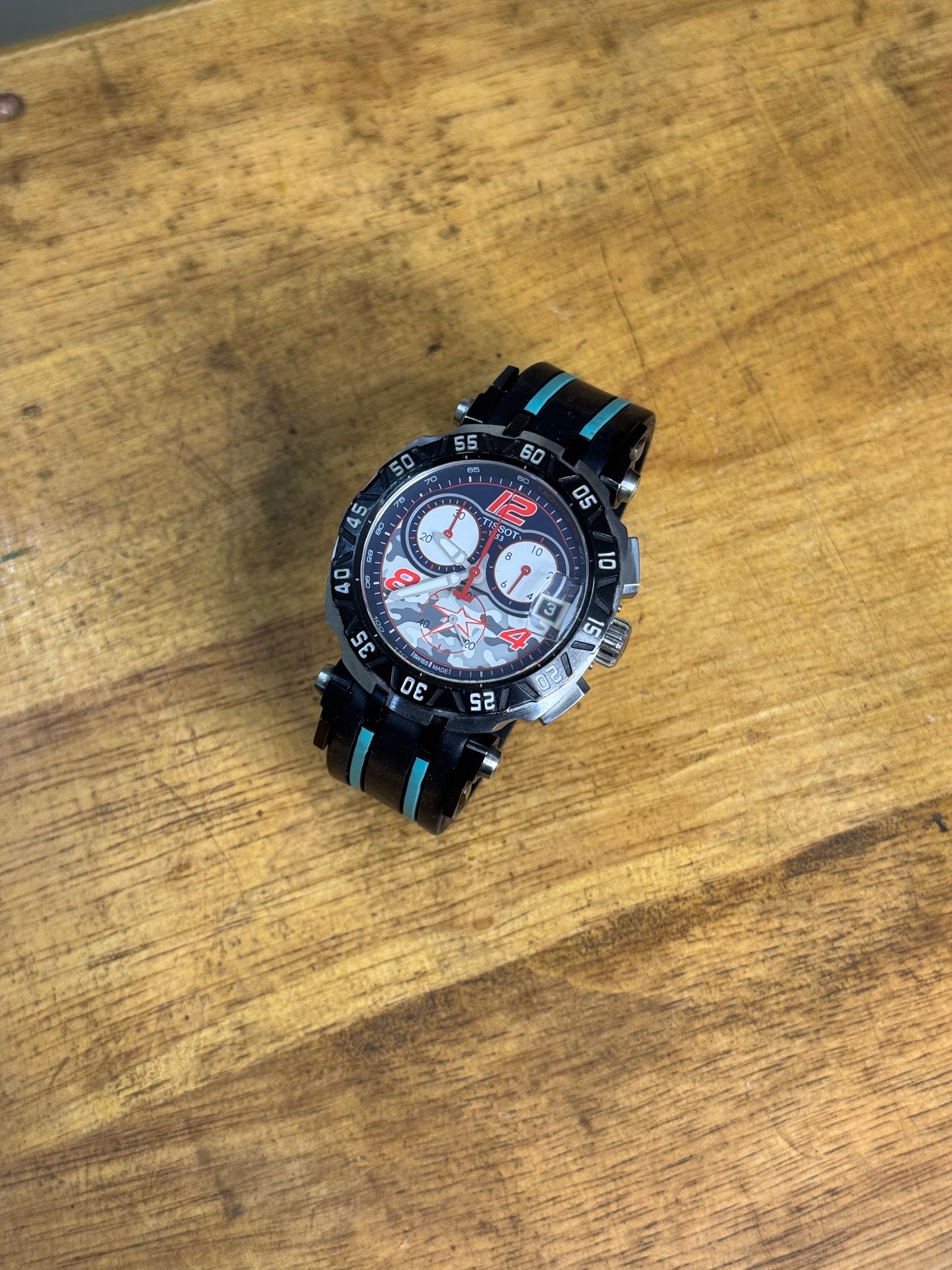 Pre Owned Tissot T-Race Chronograph Nicky Hayden Limited Edition Watch