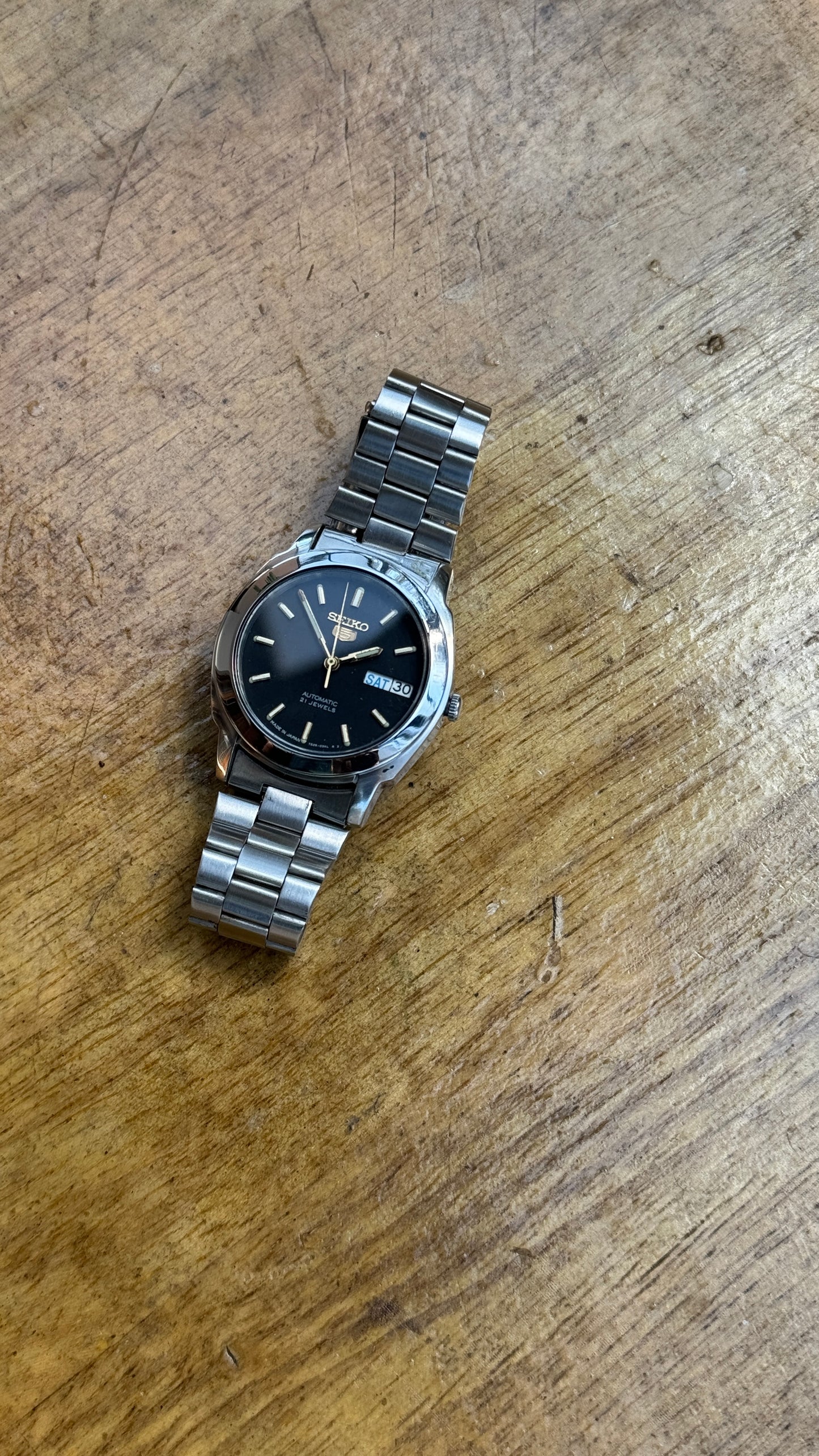 Pre Owned Vintage Seiko 5 Automatic