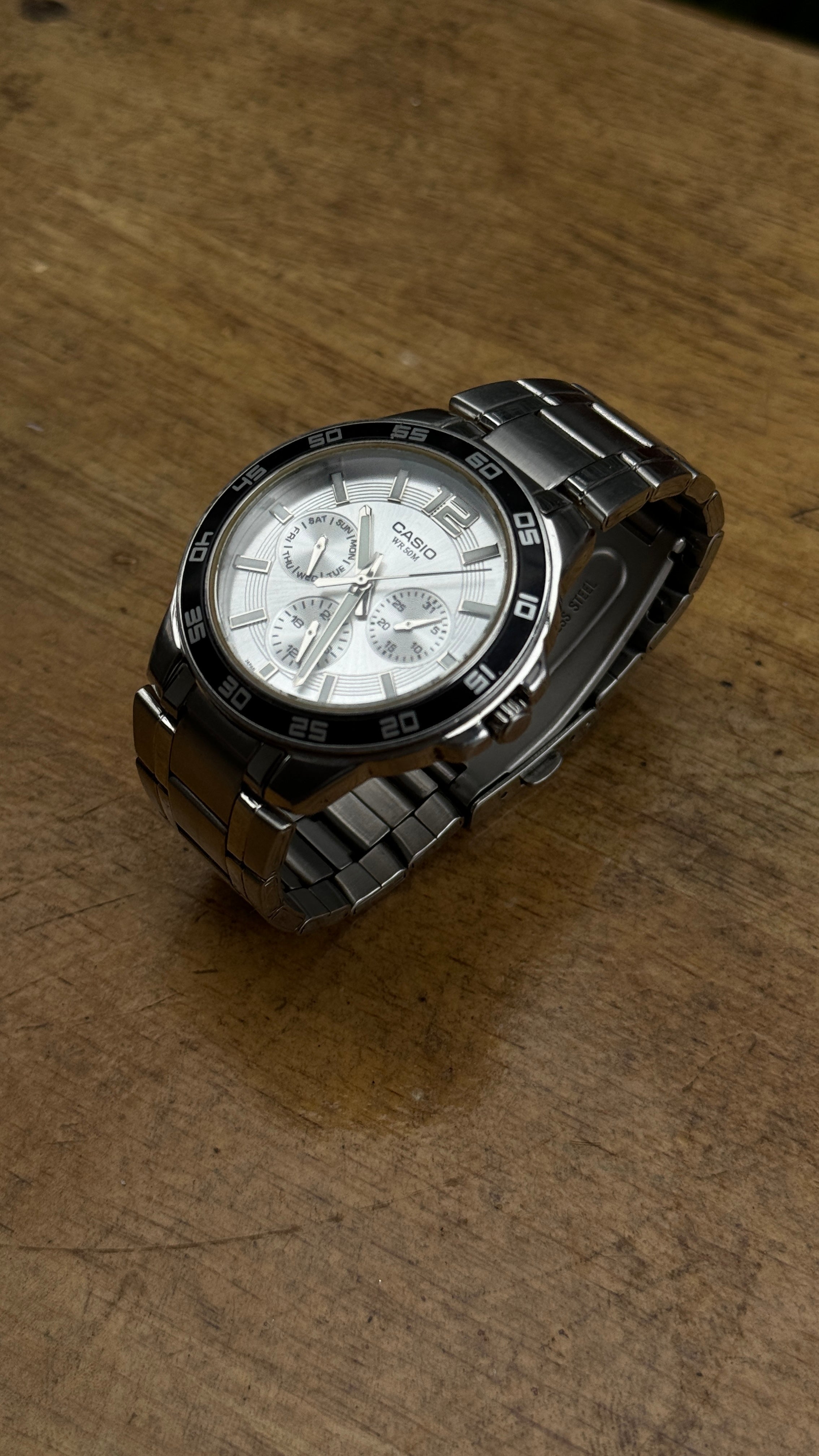 Pre Owned Casio Enticer MTP 1300D THEWATCHPROJECTS