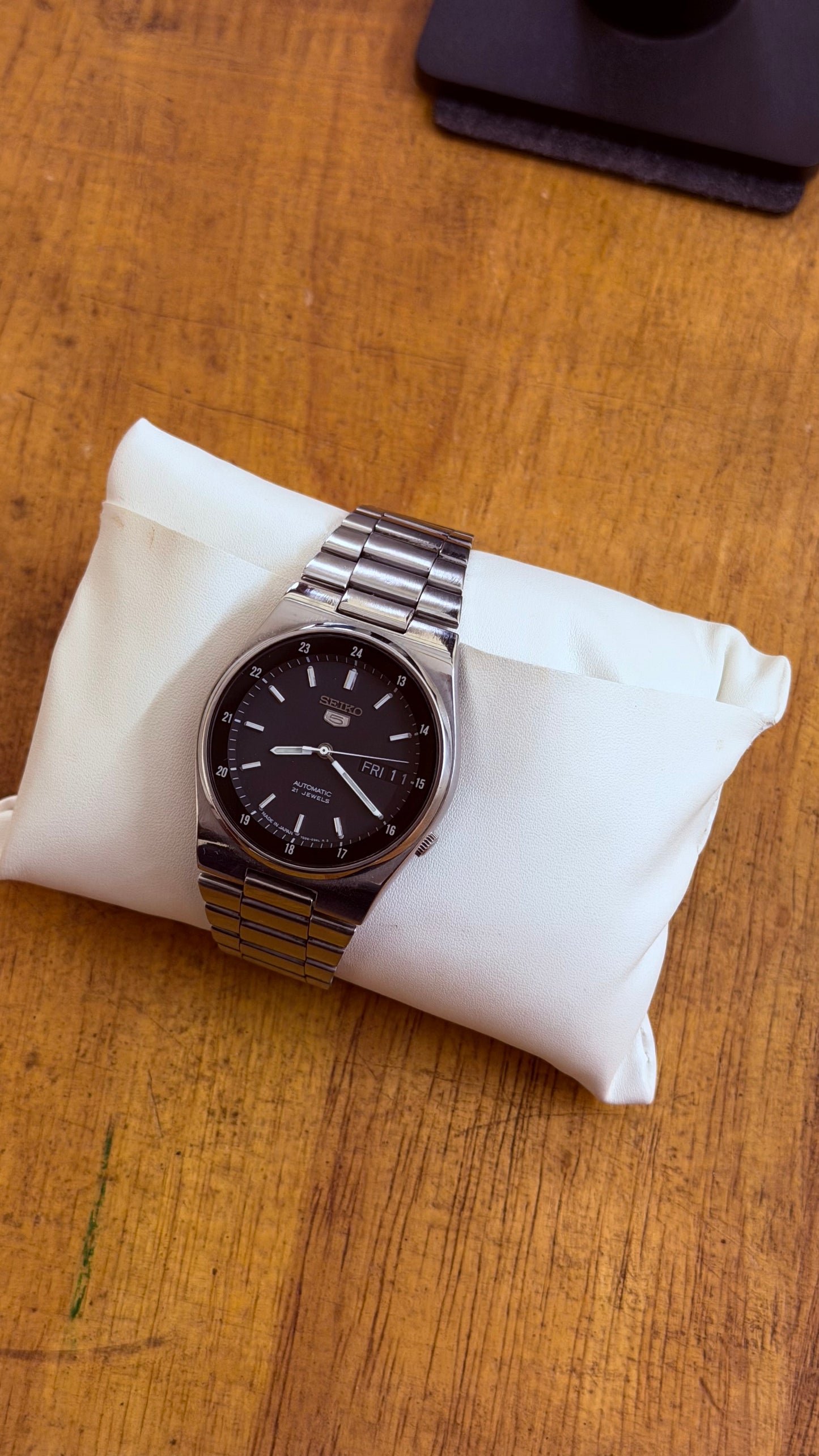 Pre Owned Vintage Seiko 5 Automatic - Railway Time