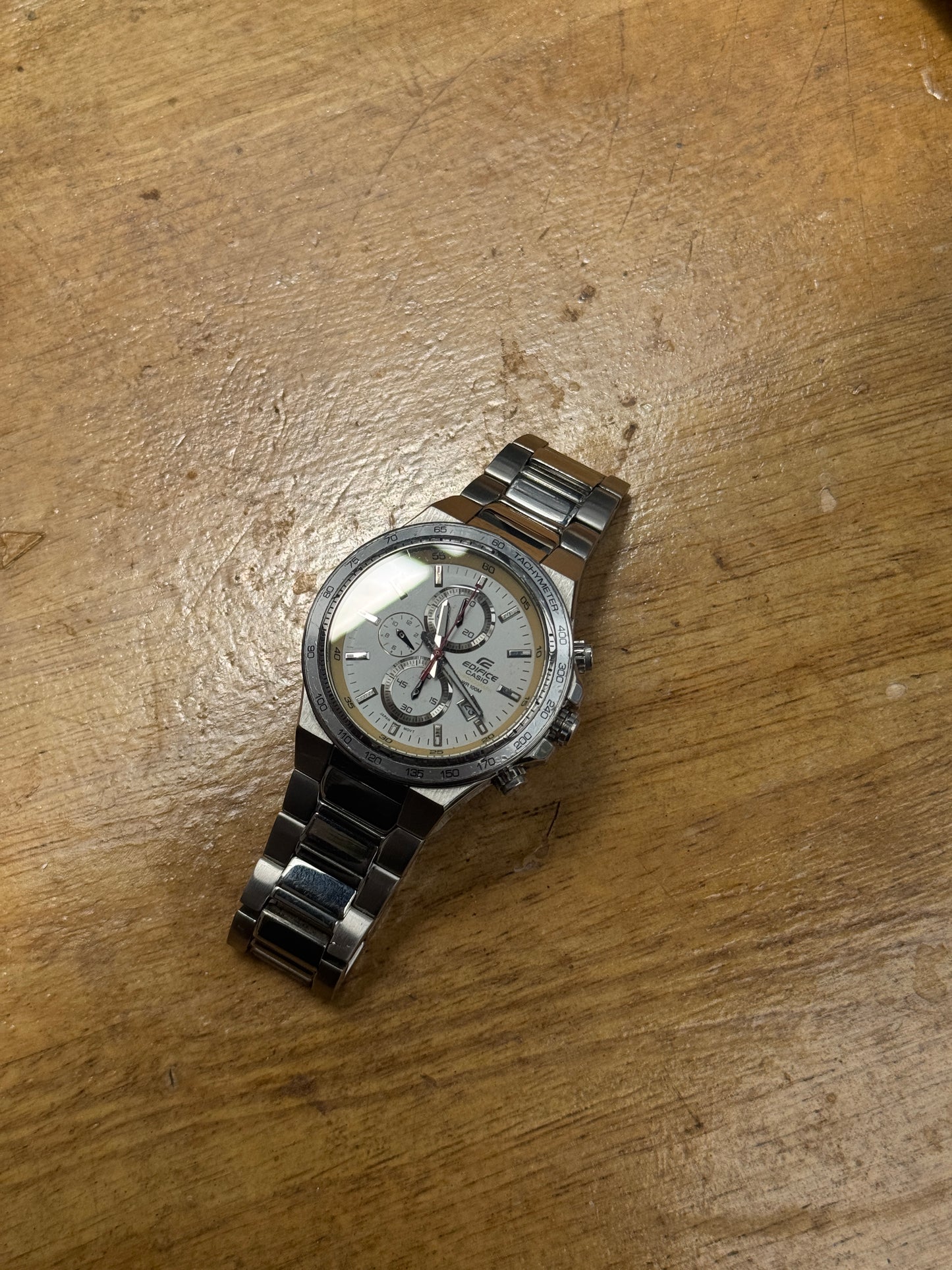 Pre Owned Casio Edifice Chronograph Watch