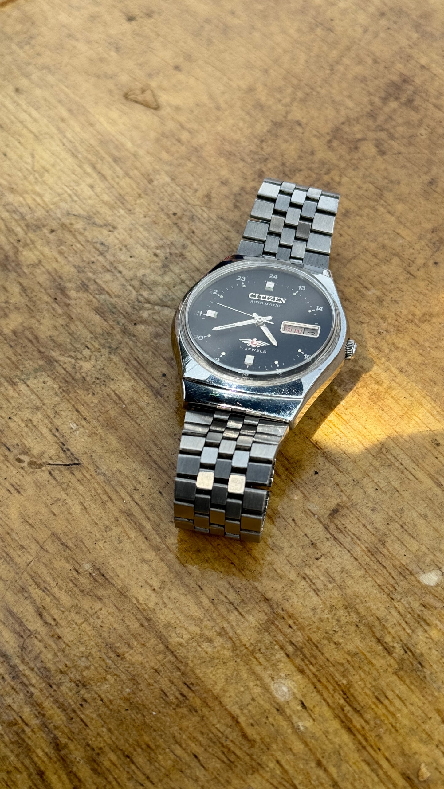 Pre Owned Vintage Citizen Automatic (1980s)