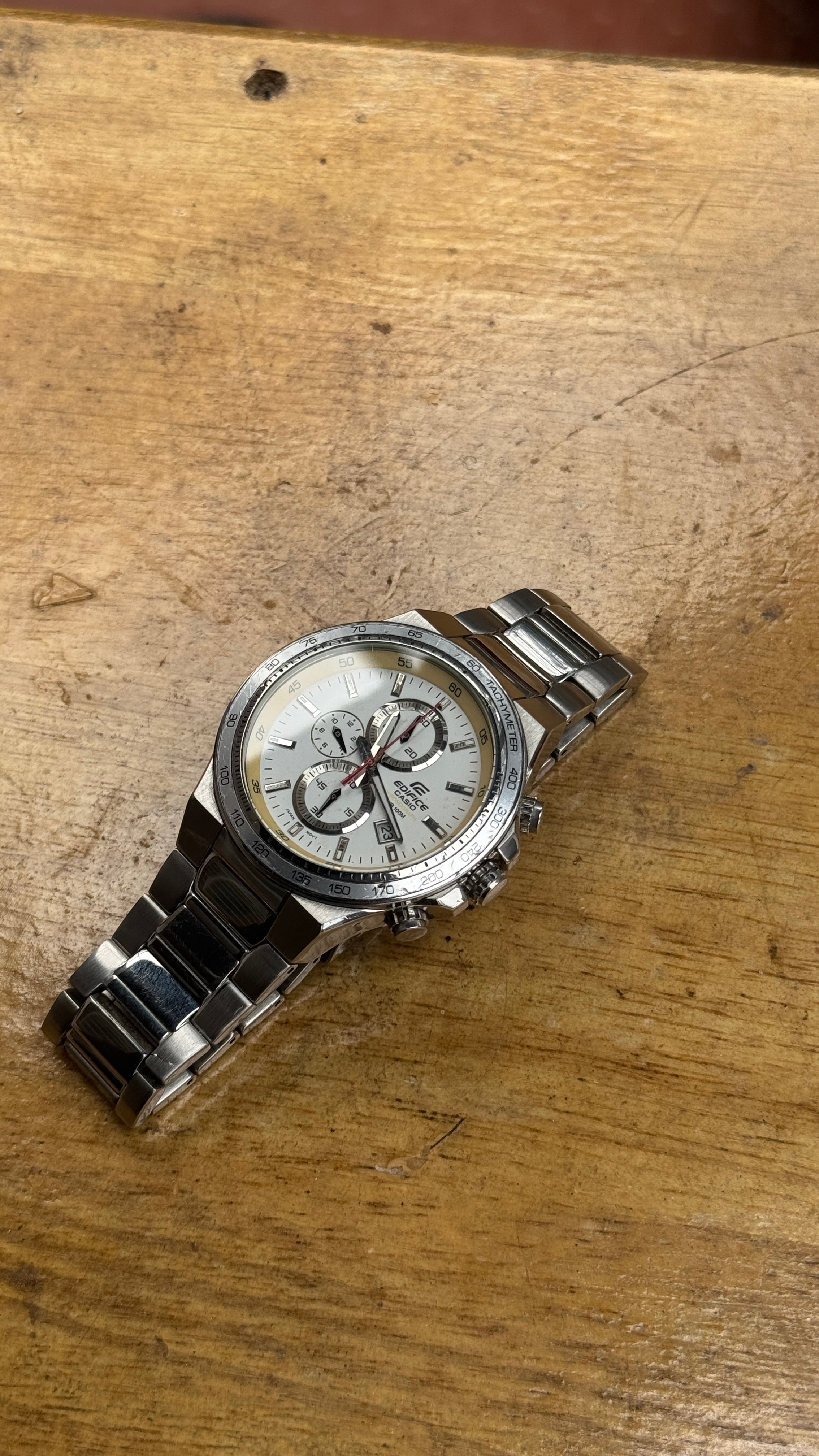 Pre Owned Casio Edifice Chronograph Watch – THEWATCHPROJECTS