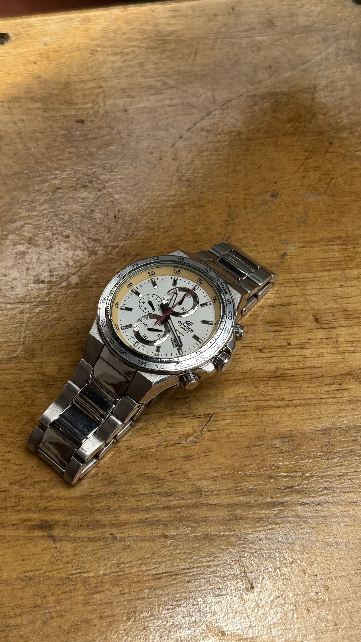 Pre Owned Casio Edifice Chronograph Watch