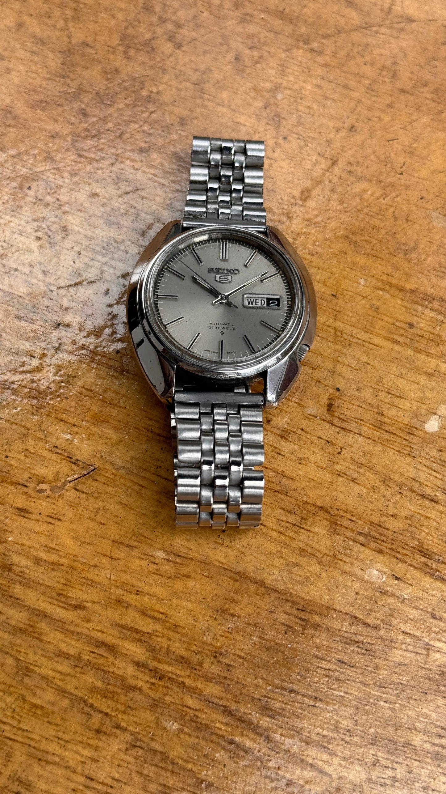 Pre Owned Vintage Seiko 5 Automatic